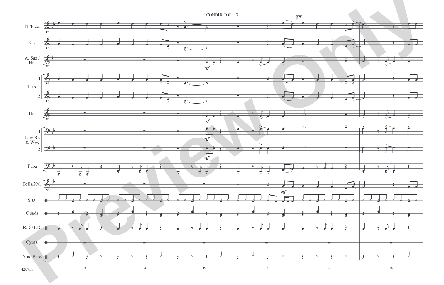 Already Gone: Marching Band Conductor Score & Parts