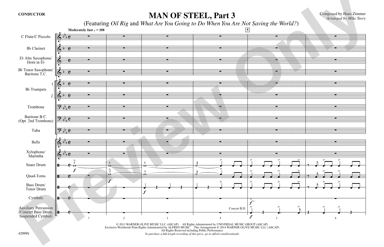 Man of Steel, Part 3: Score