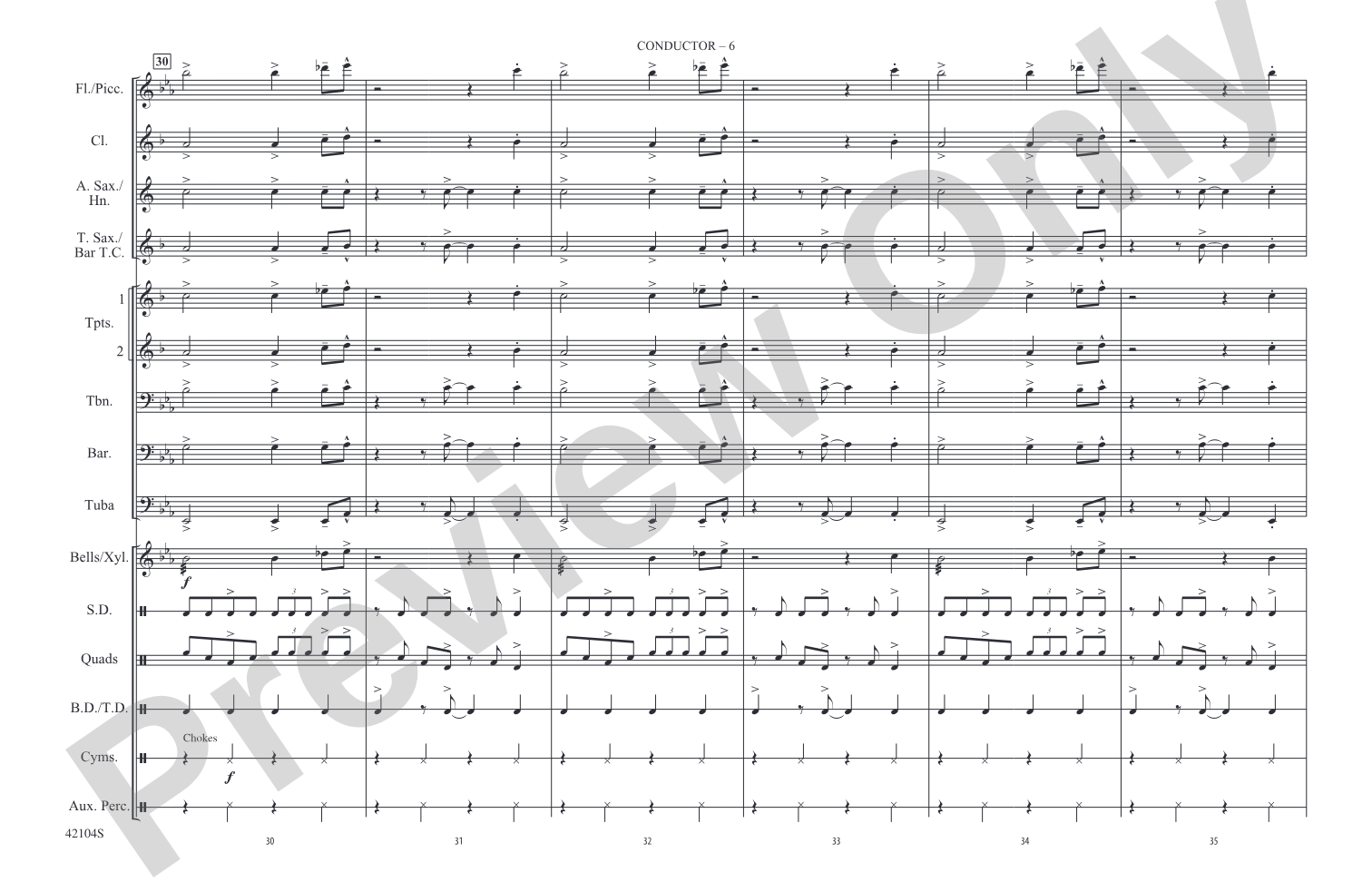 Love Me Do: Marching Band Conductor Score & Parts