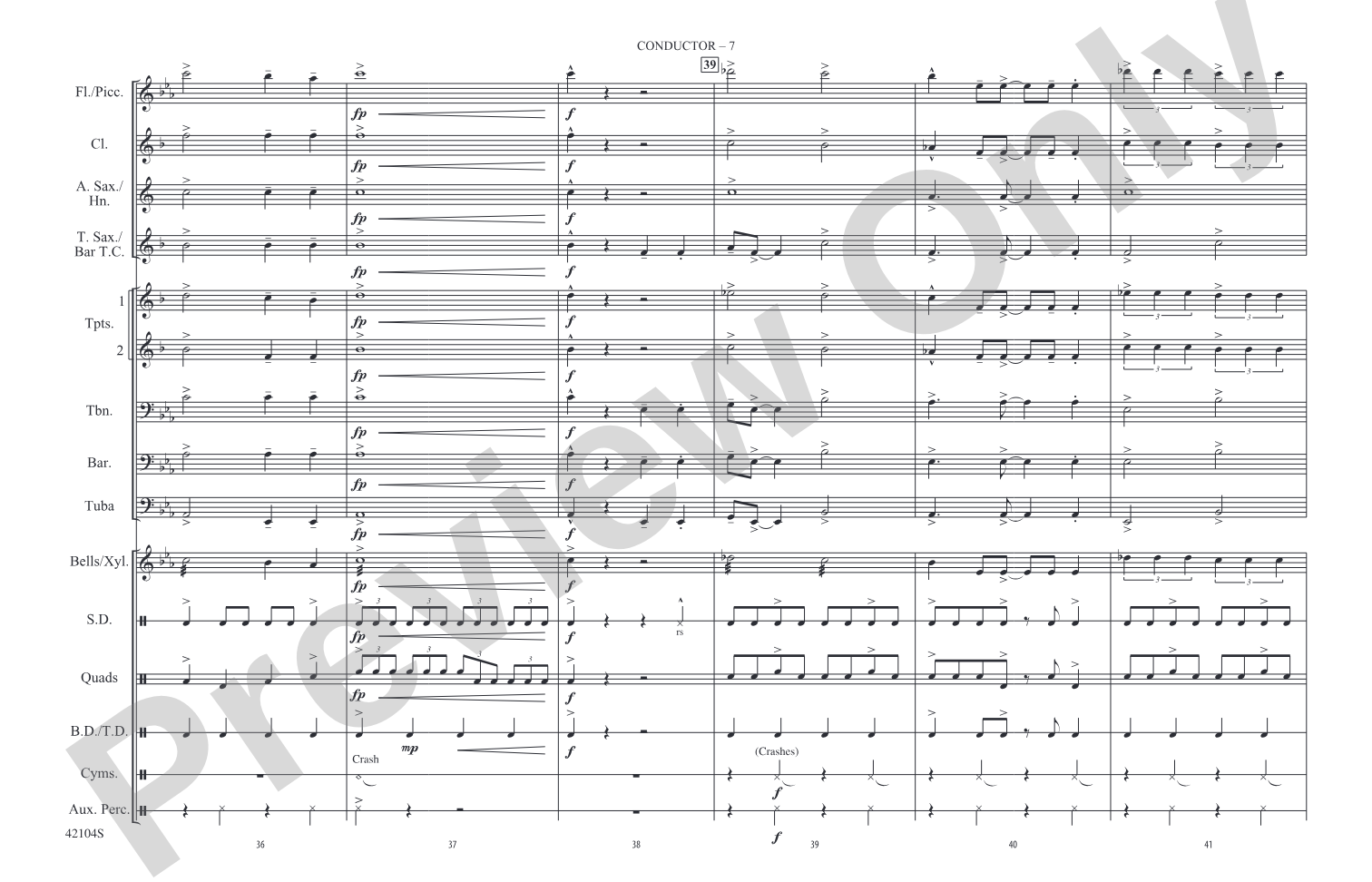 Love Me Do: Marching Band Conductor Score & Parts
