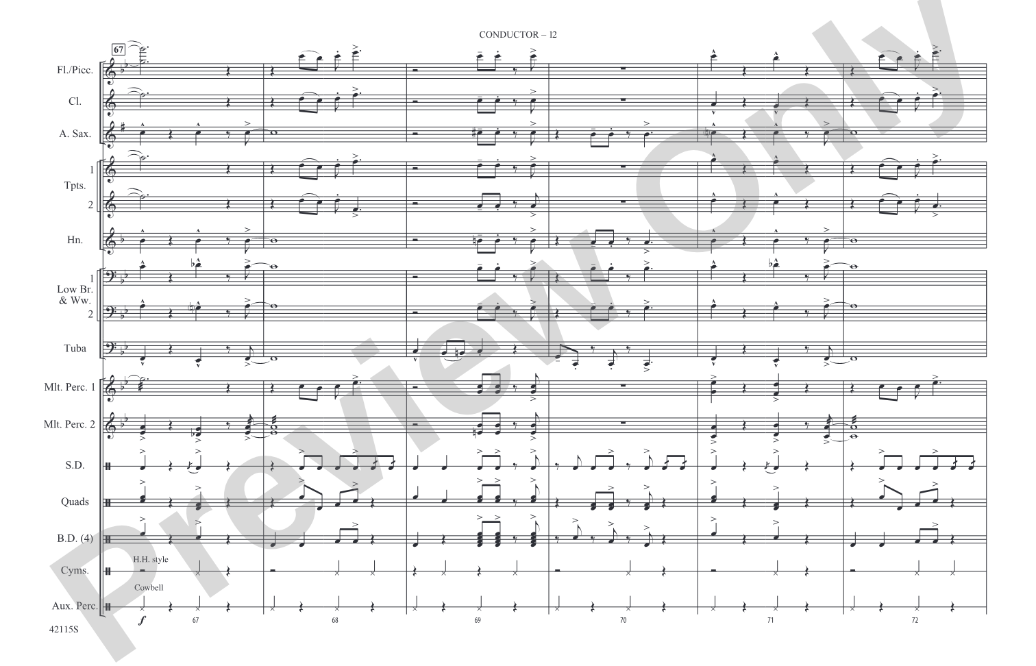 You Ought to Be Having Fun / What Is Hip?: Marching Band Conductor Score & Parts