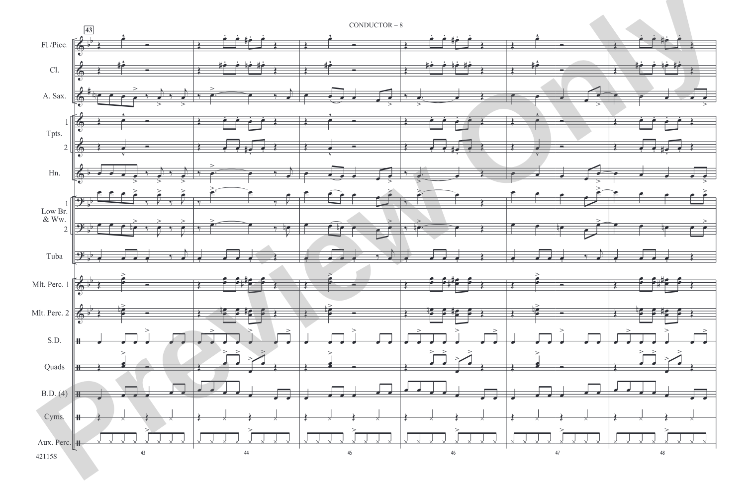 You Ought to Be Having Fun / What Is Hip?: Marching Band Conductor Score & Parts