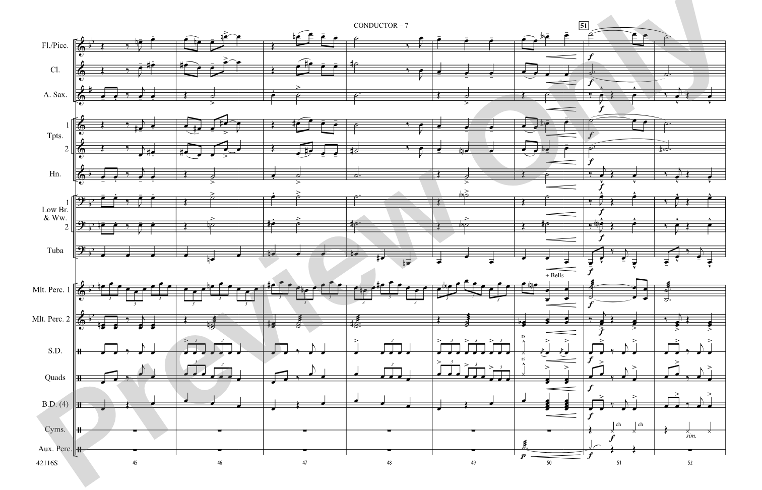You're Still a Young Man: Marching Band Conductor Score & Parts