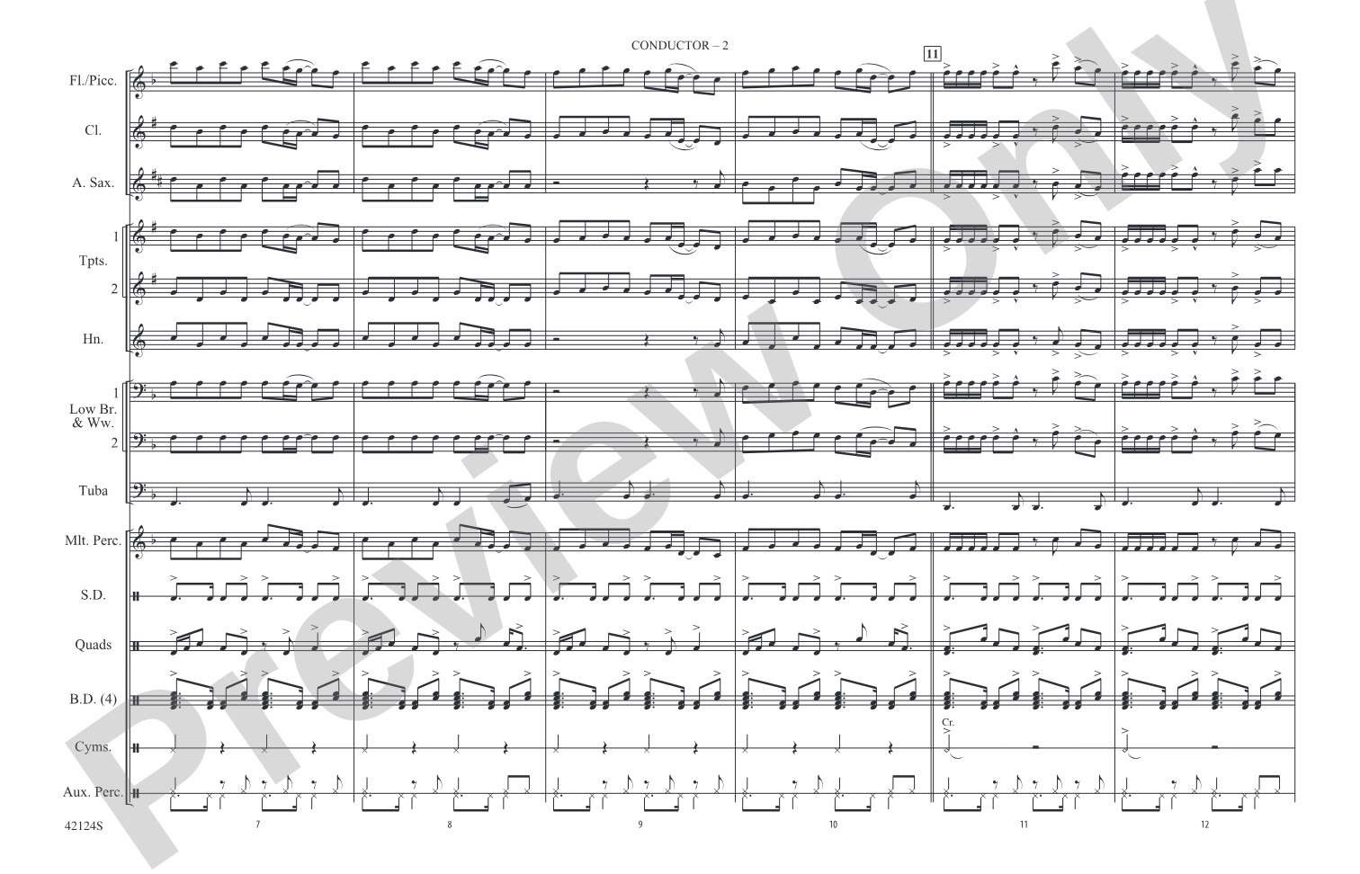 Best Day of My Life: Marching Band Conductor Score & Parts