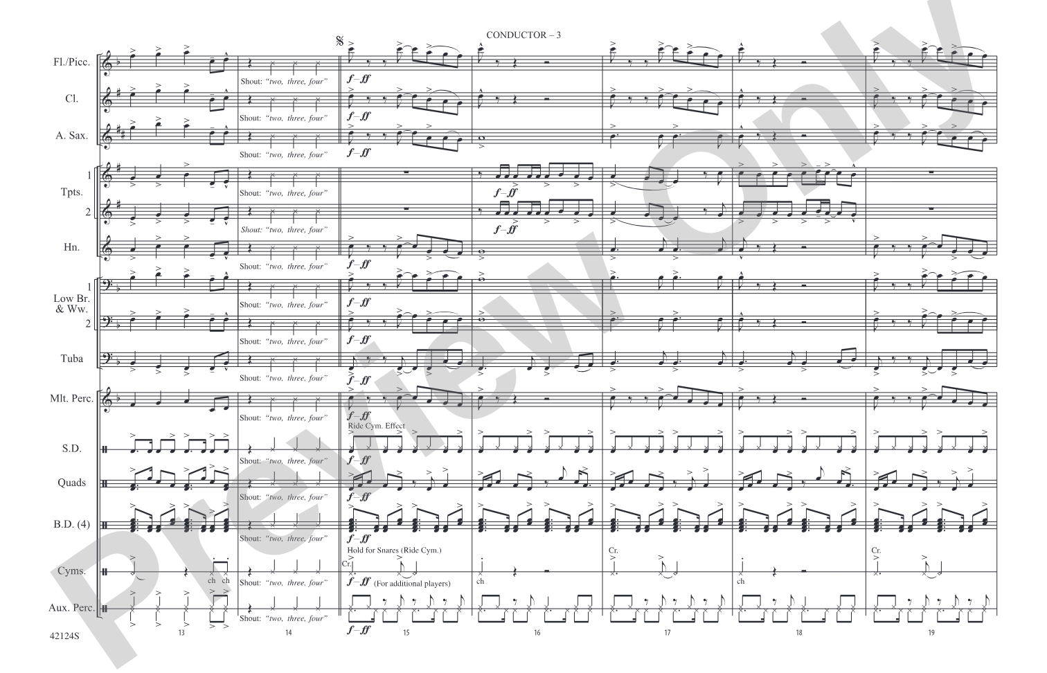 Best Day of My Life: Marching Band Conductor Score & Parts