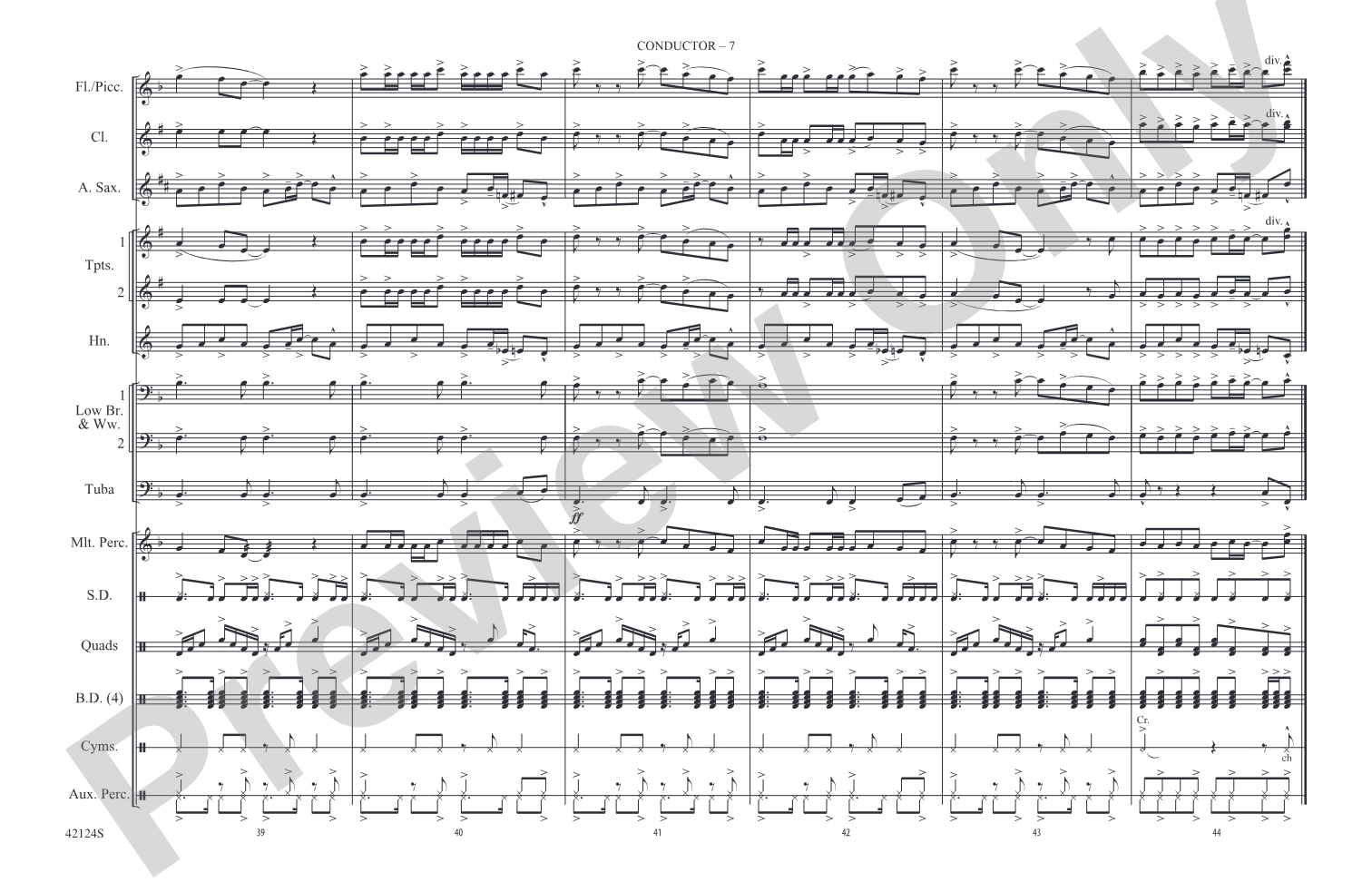 Best Day of My Life: Marching Band Conductor Score & Parts