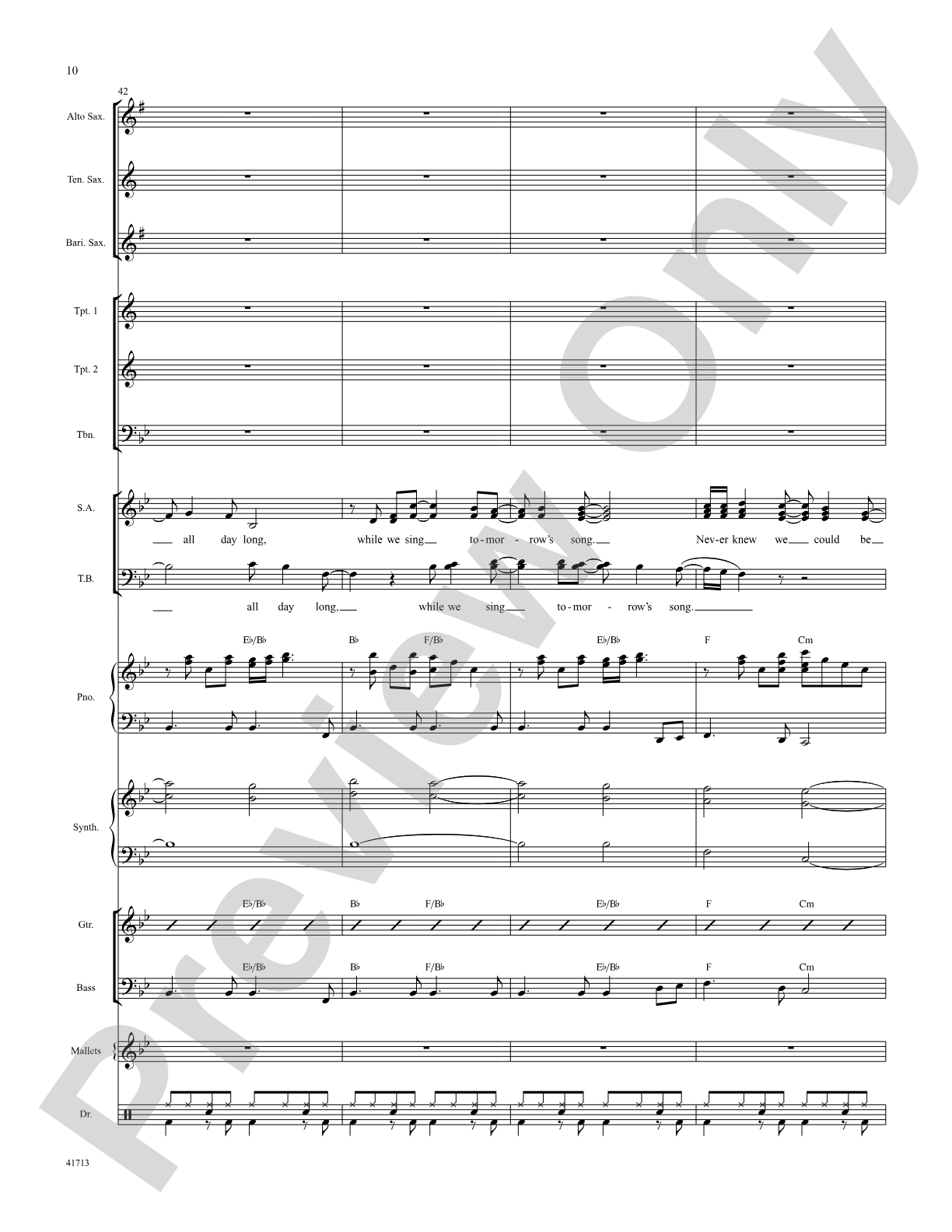 Morning Glow: Score: Choral SoundPax