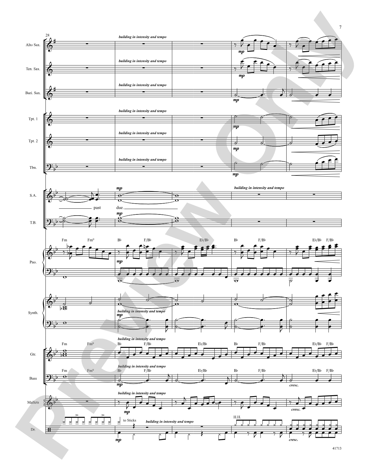 Morning Glow: Score: Choral SoundPax