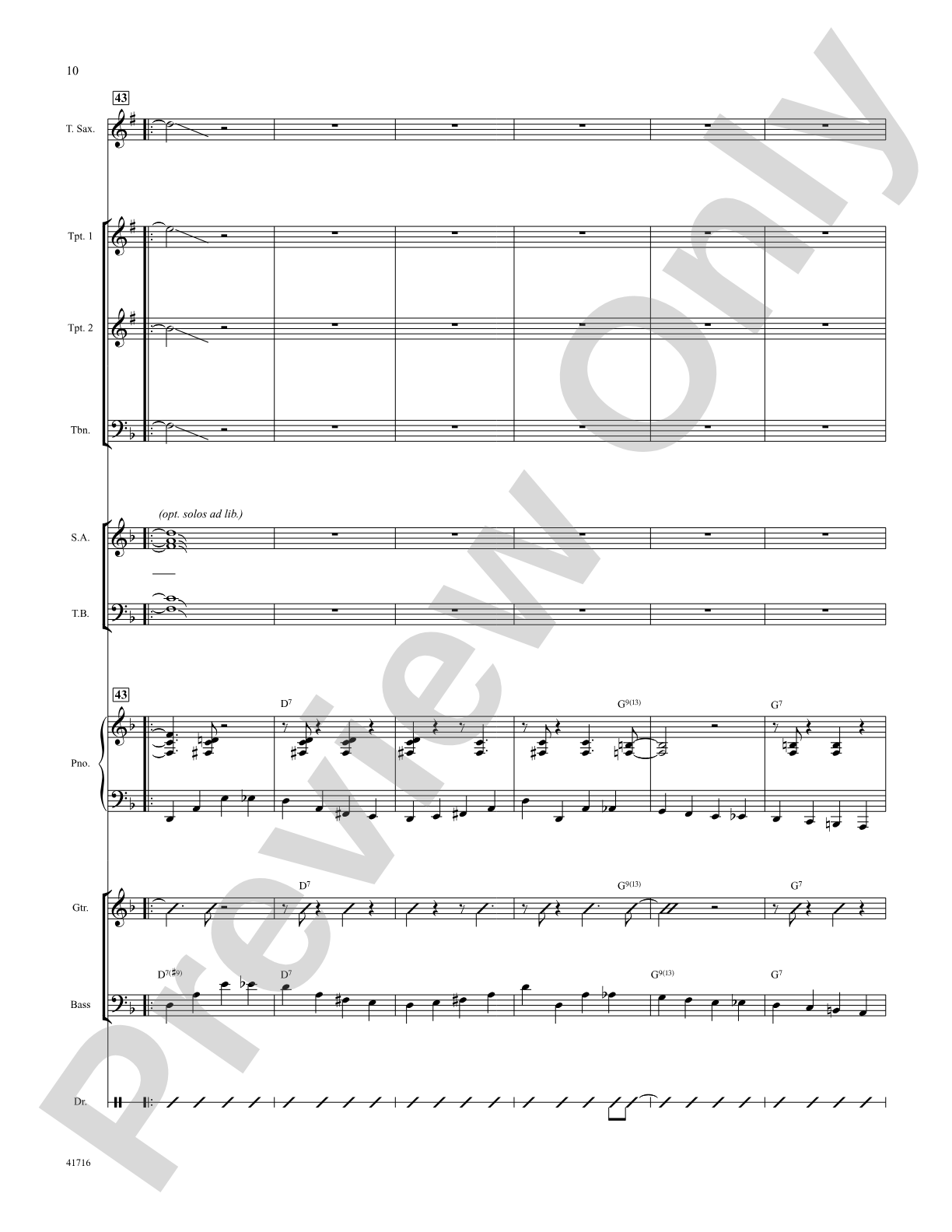 Sweet Georgia Brown: Score: Choral SoundPax