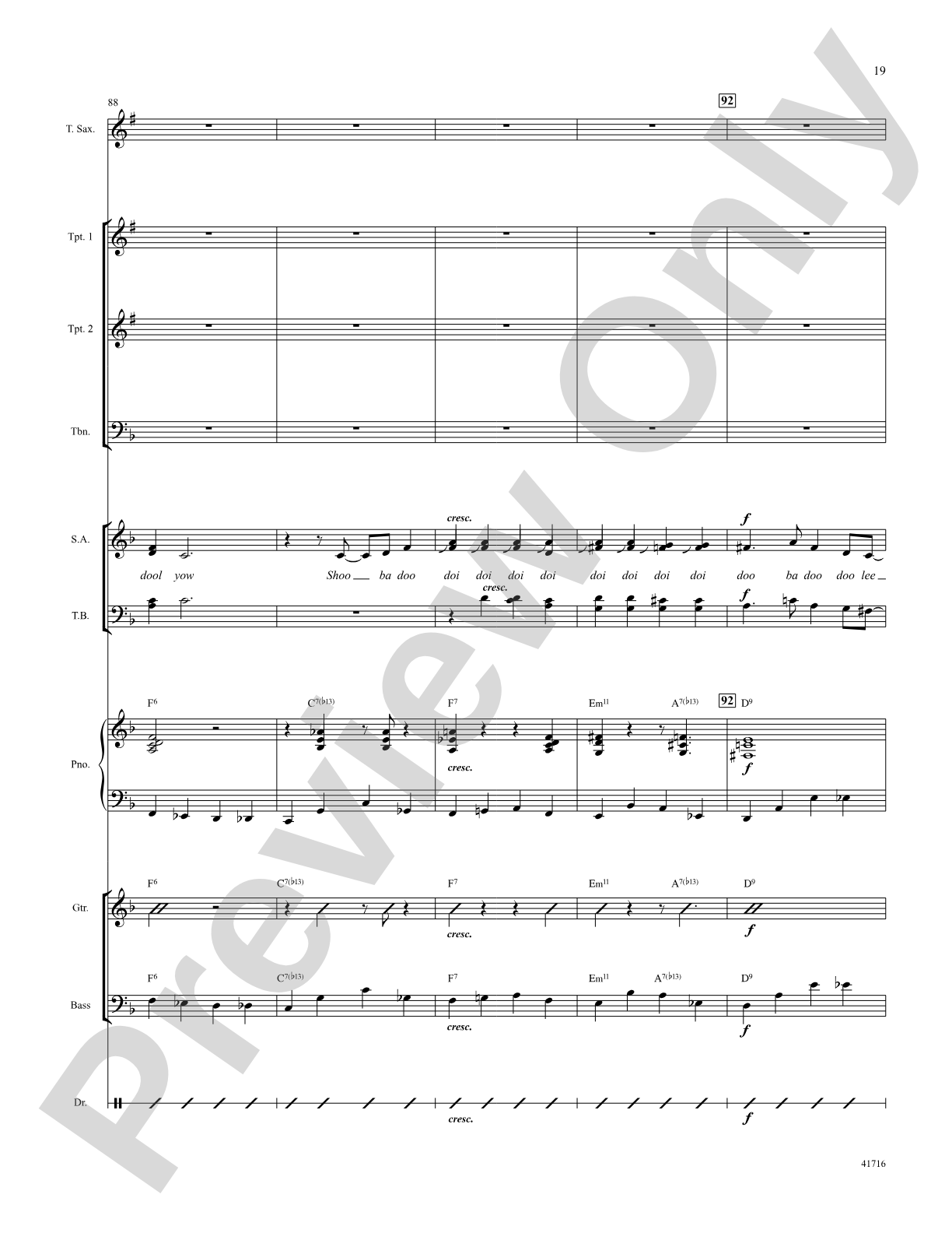Sweet Georgia Brown: Score: Choral SoundPax