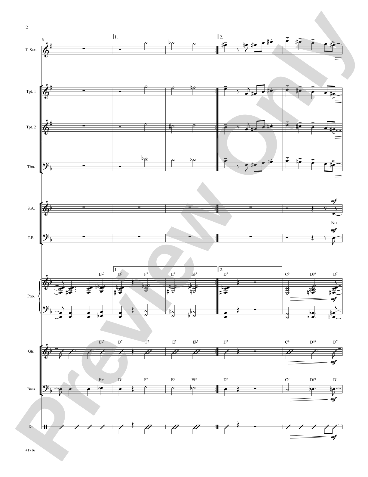 Sweet Georgia Brown: Score: Choral SoundPax