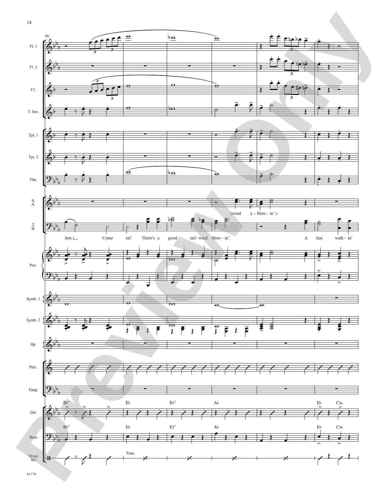 Cartoon Christmas: Score: Choral SoundPax
