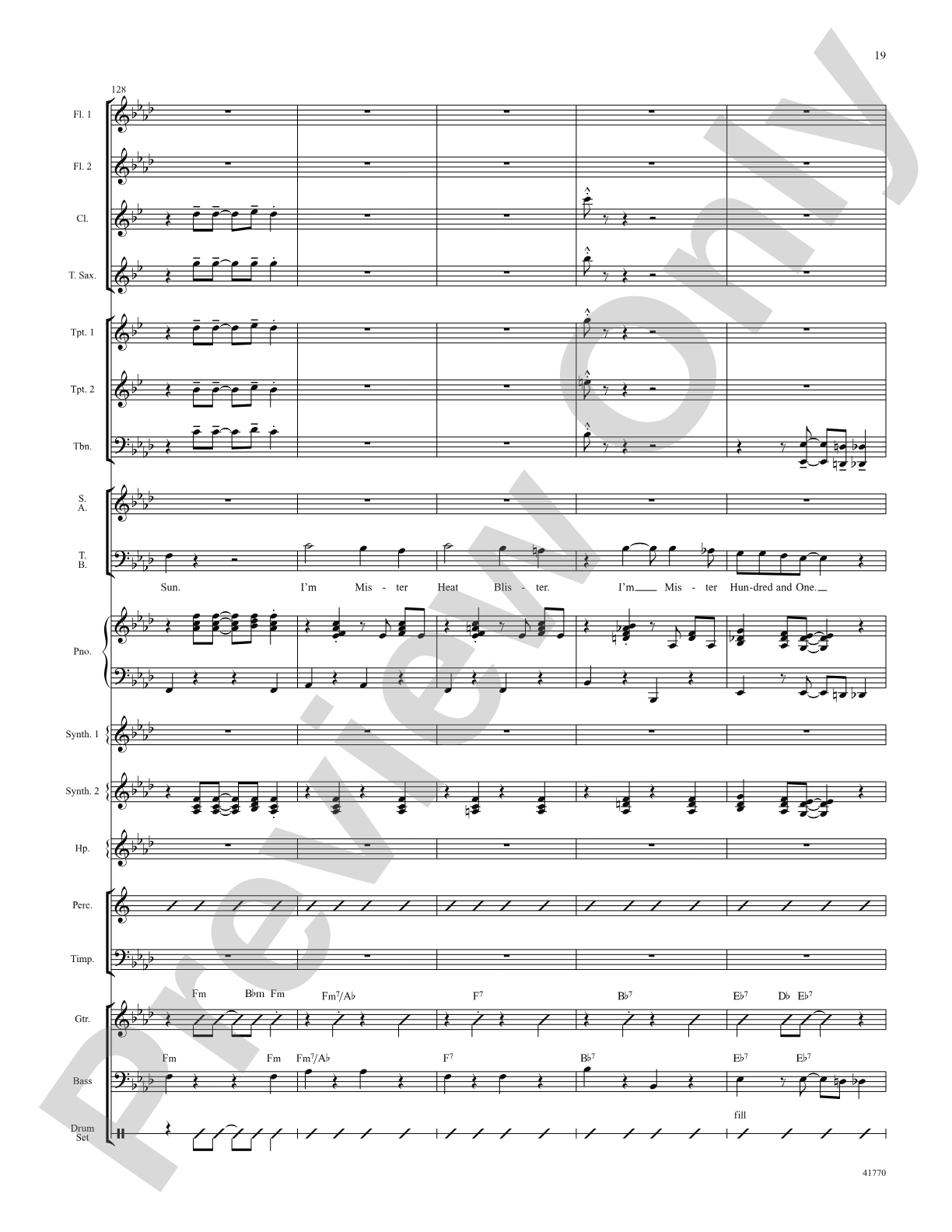 Cartoon Christmas: Score: Choral SoundPax