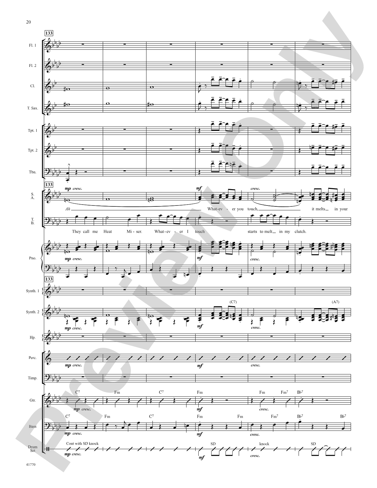 Cartoon Christmas: Score: Choral SoundPax