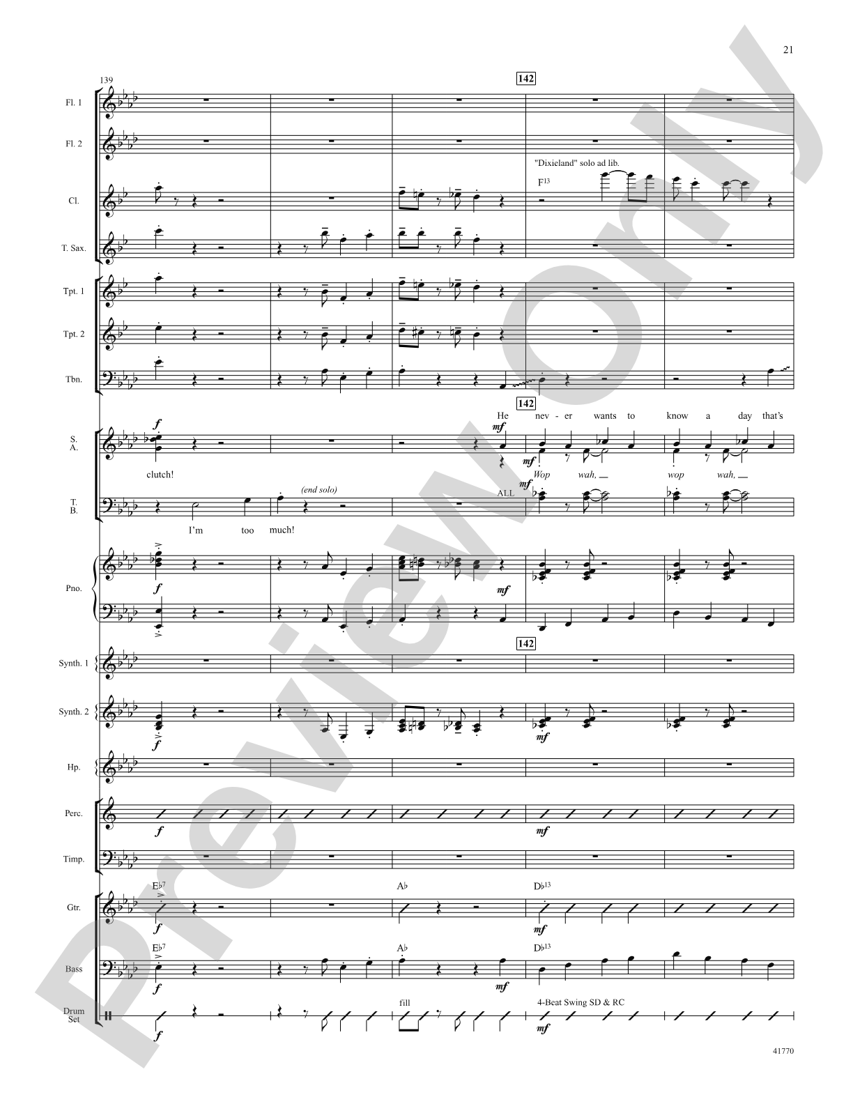 Cartoon Christmas: Score: Choral SoundPax