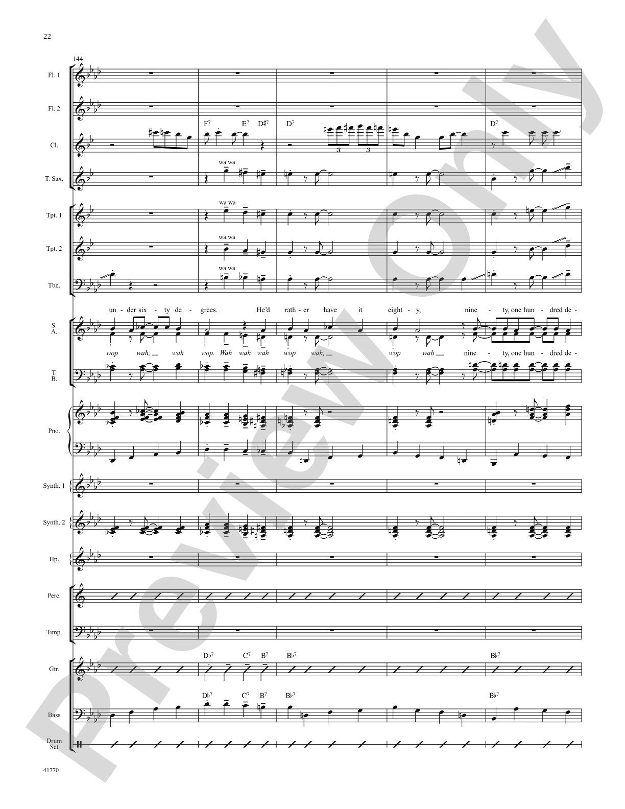 Cartoon Christmas: Score: Choral SoundPax
