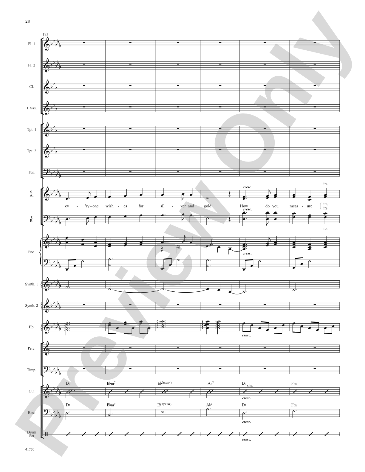 Cartoon Christmas: Score: Choral SoundPax