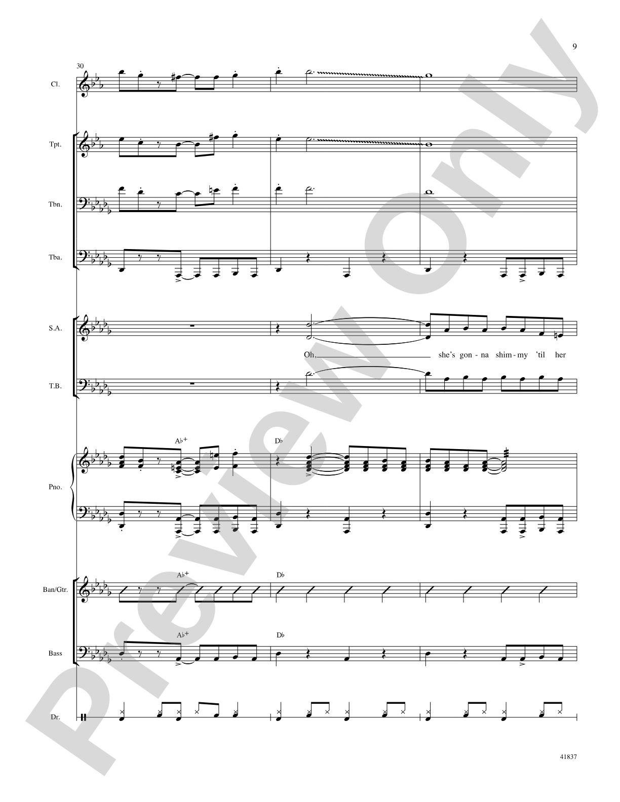 And All That Jazz: Score: Choral SoundPax
