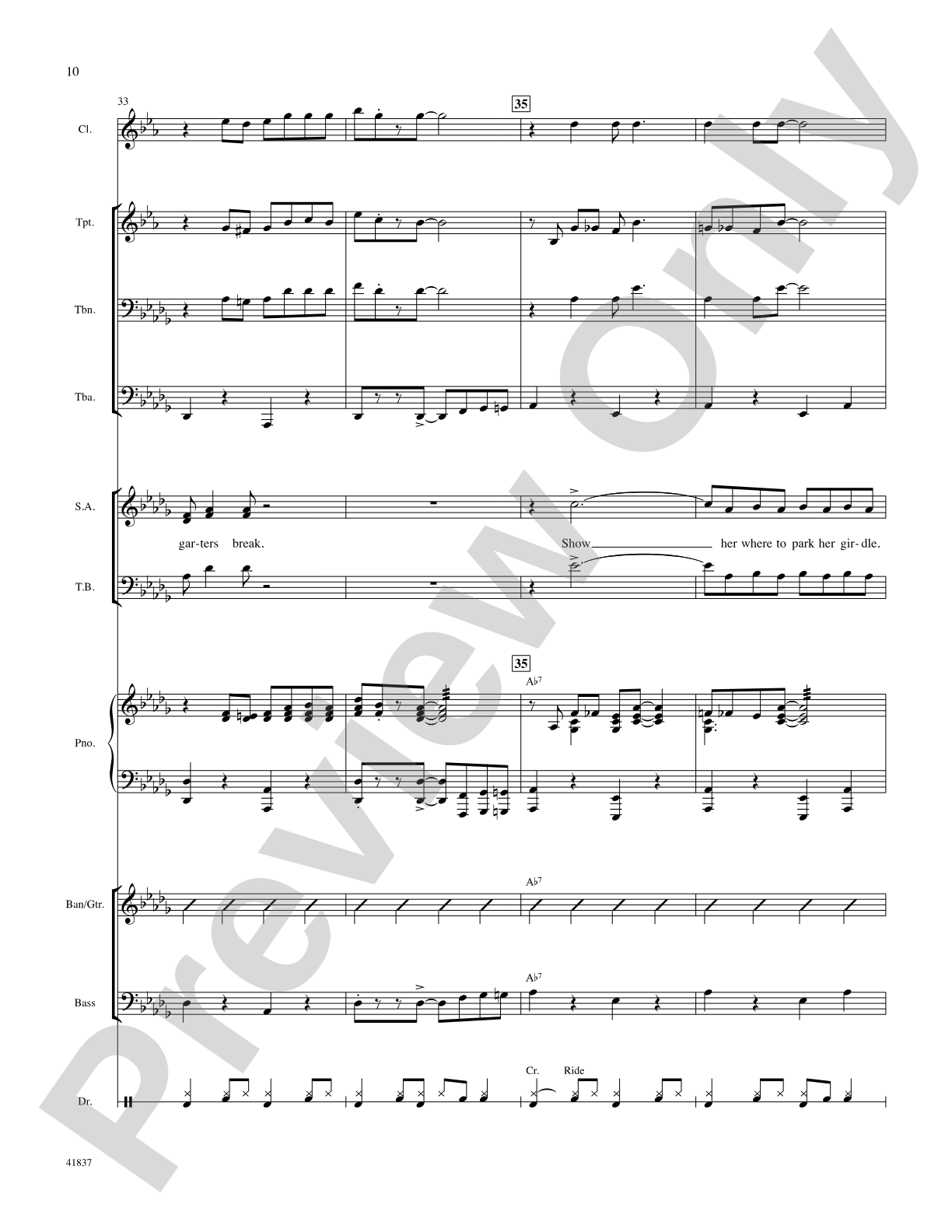 And All That Jazz: Score: Choral SoundPax