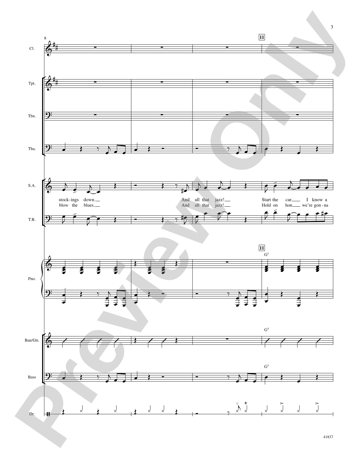 And All That Jazz: Score: Choral SoundPax