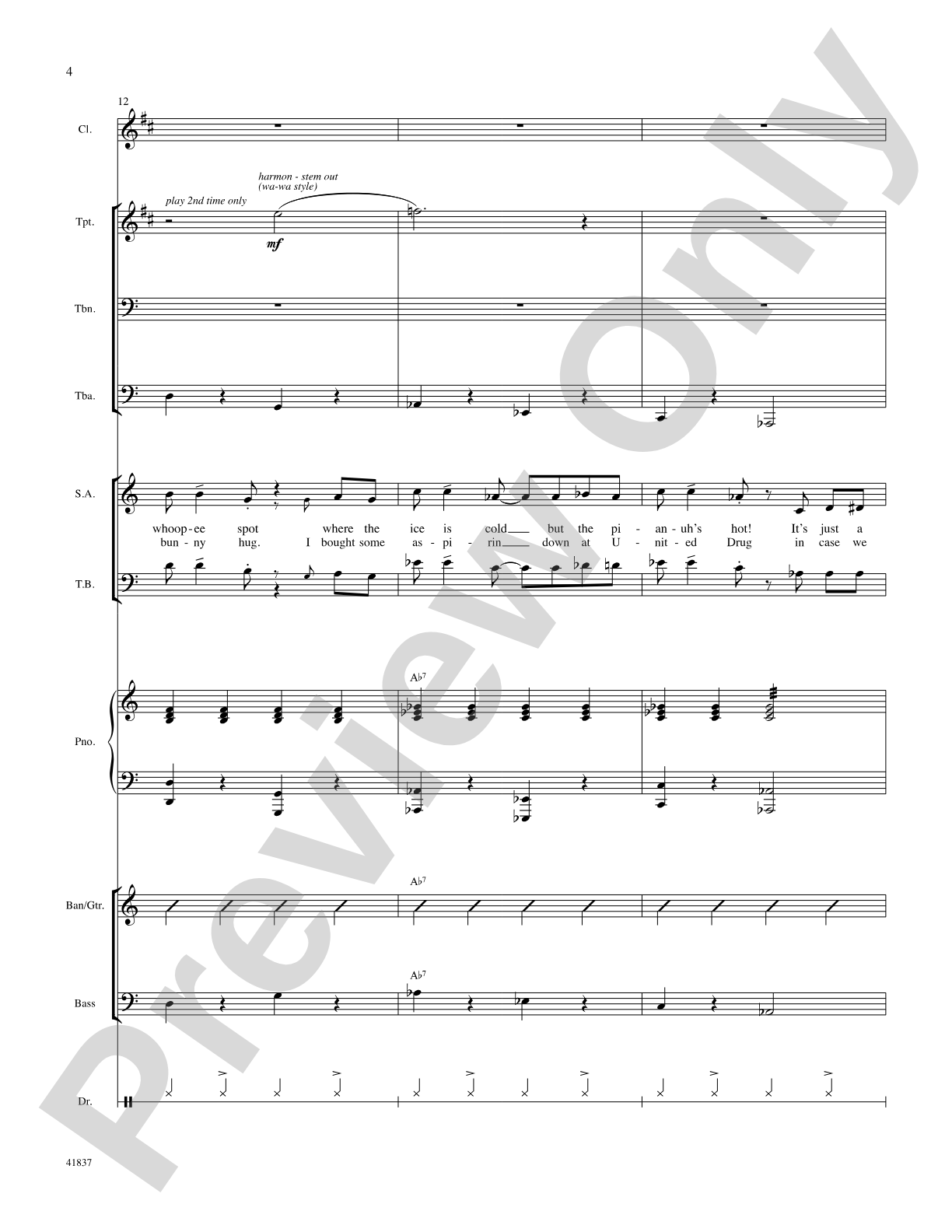And All That Jazz: Score: Choral SoundPax