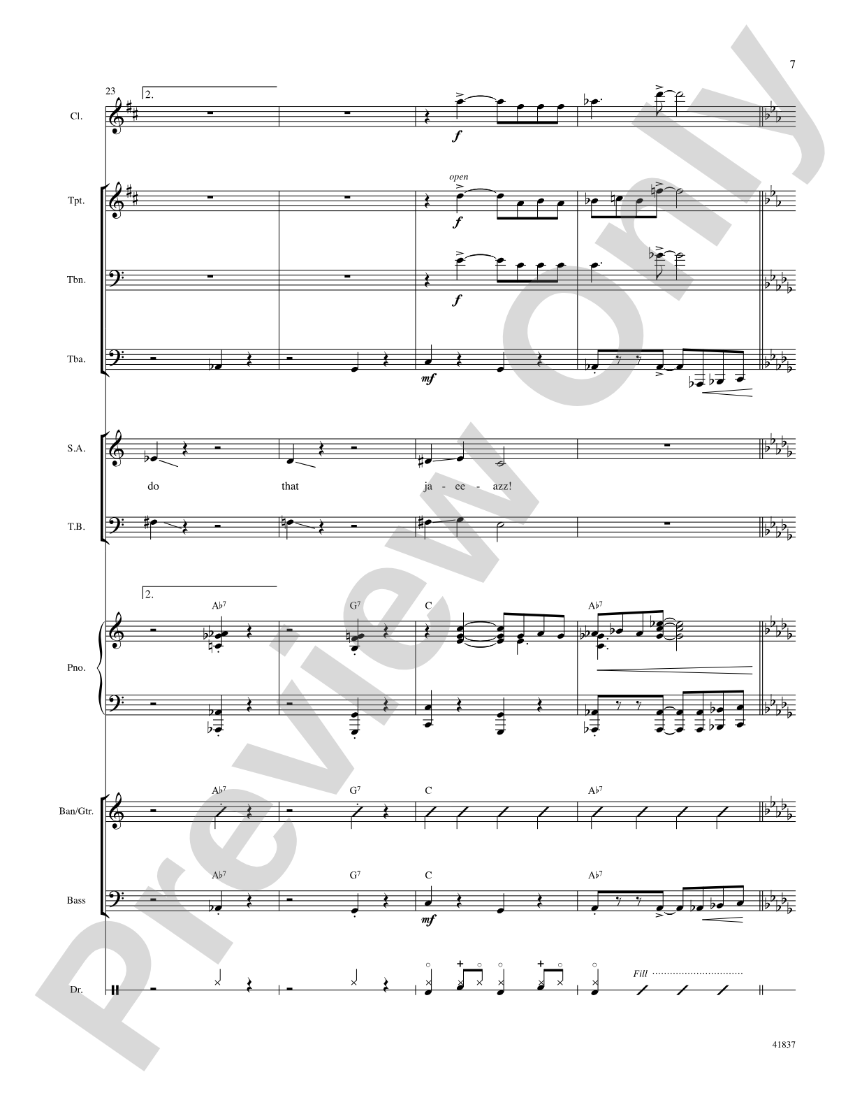 And All That Jazz: Score: Choral SoundPax
