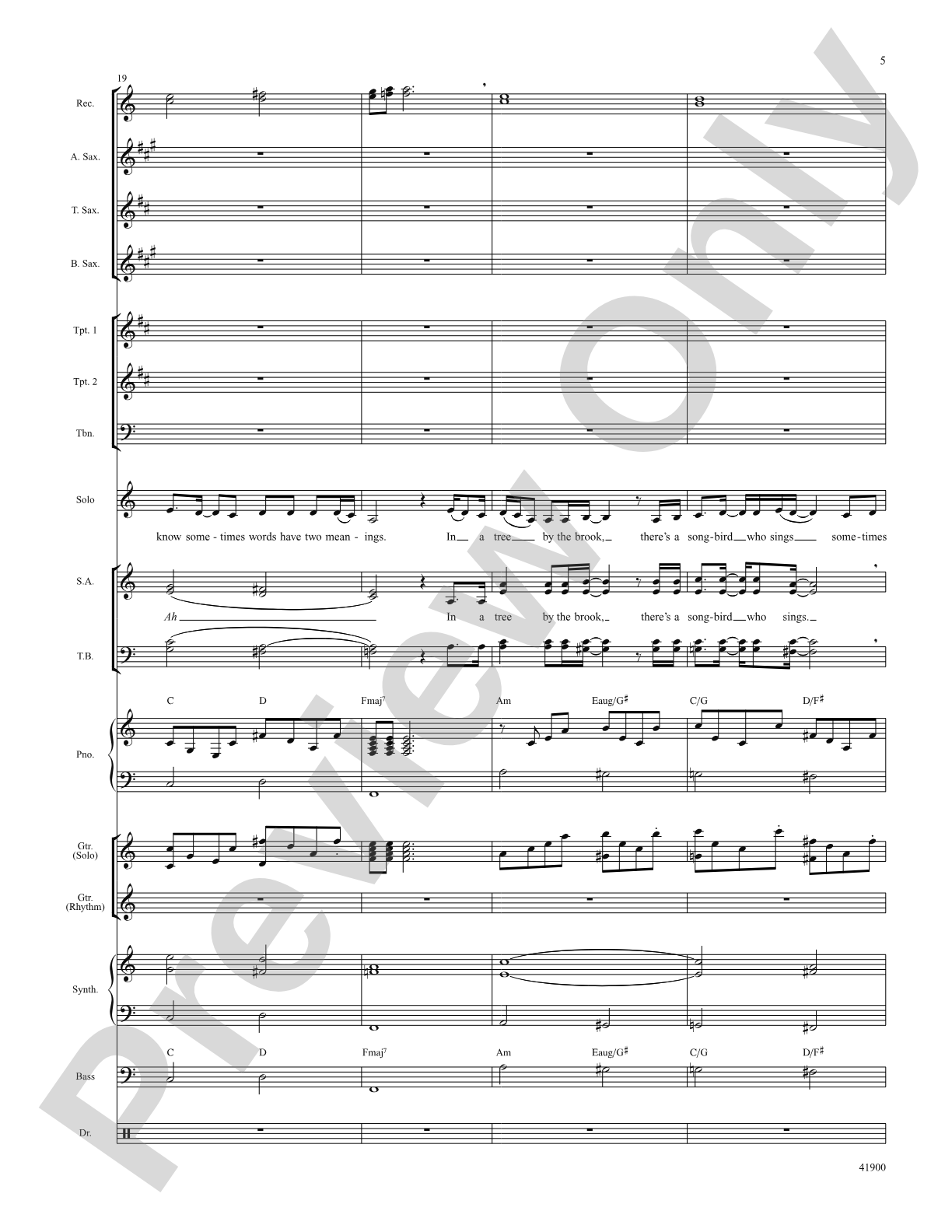 Stairway to Heaven: Score: Choral SoundPax