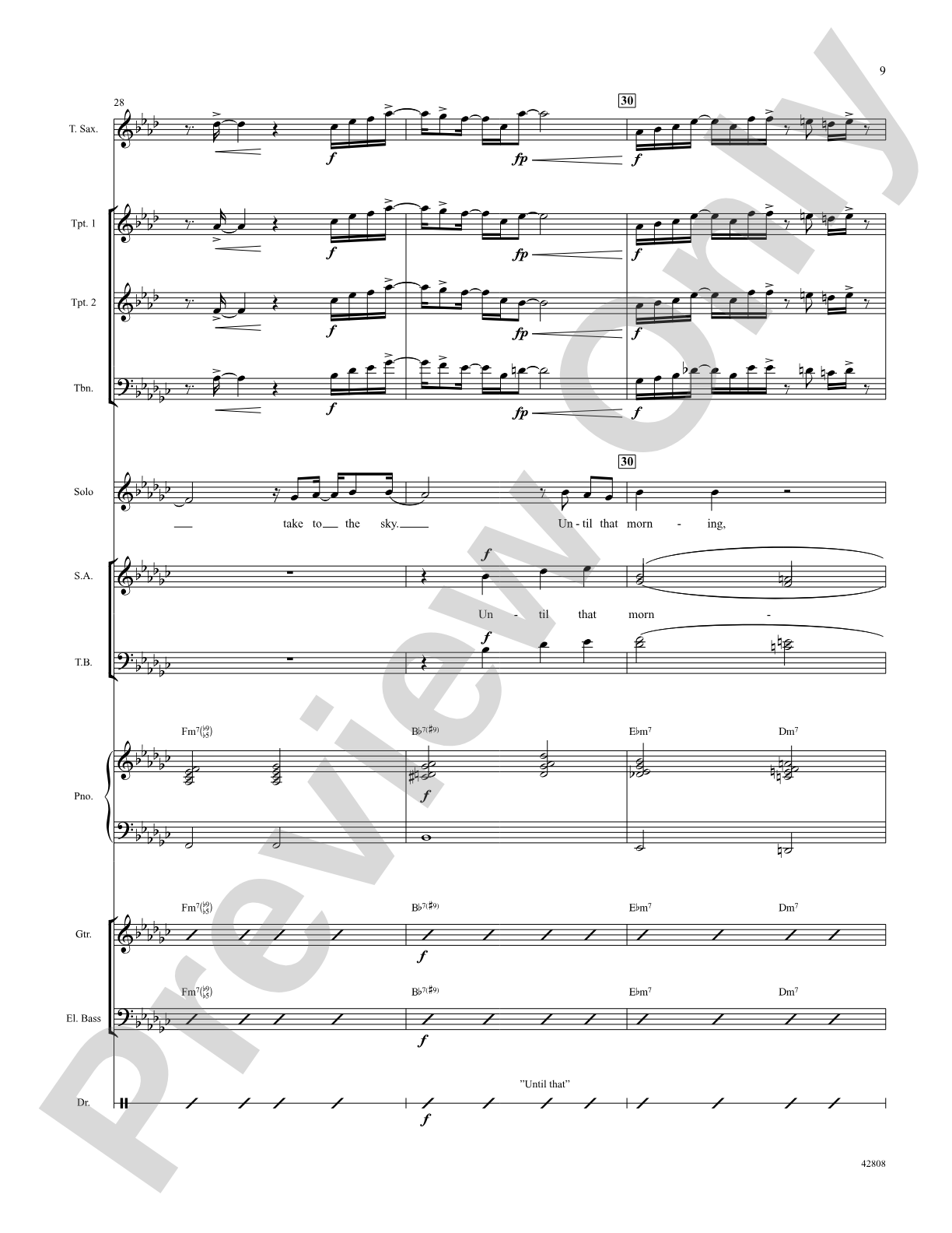Summertime: Score: Choral SoundPax