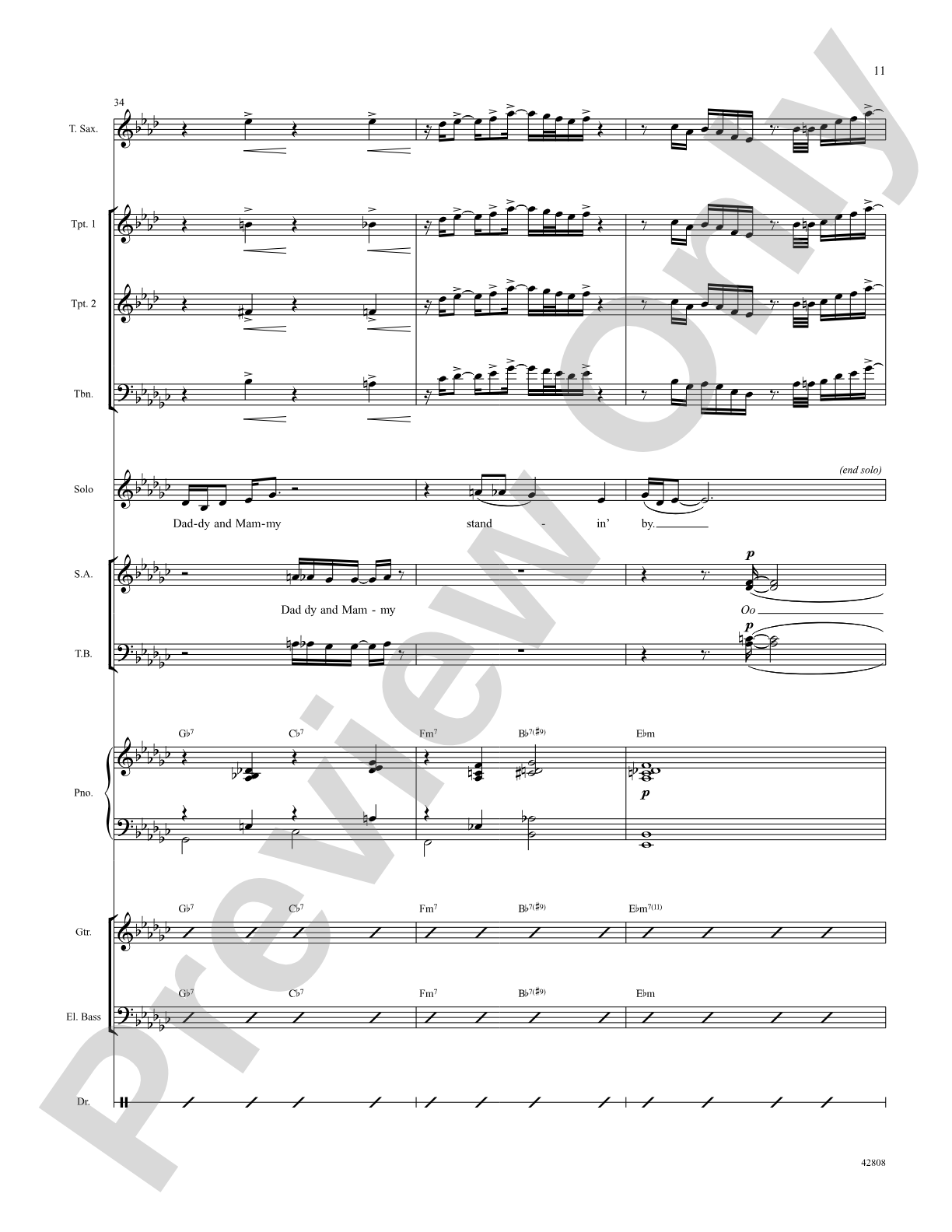Summertime: Score: Choral SoundPax