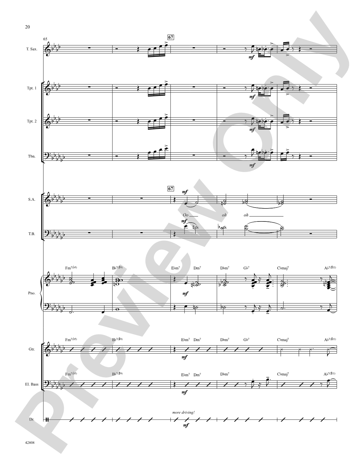 Summertime: Score: Choral SoundPax