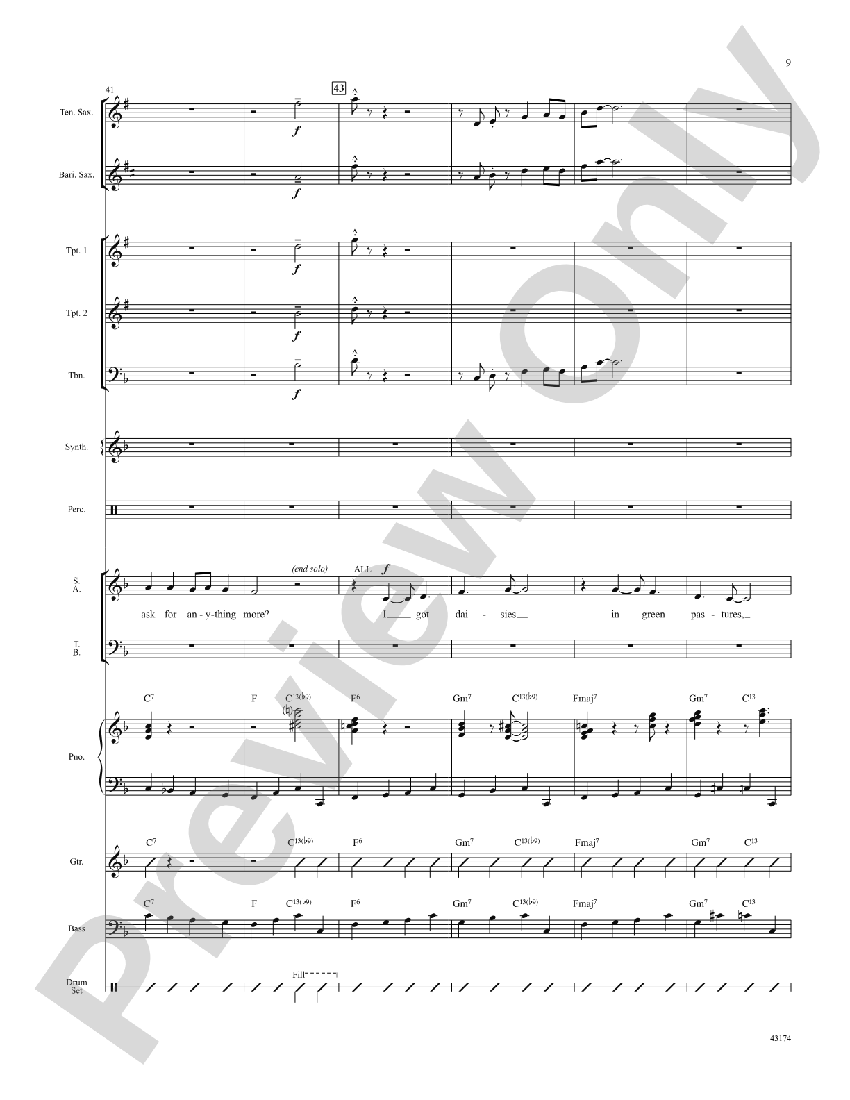 Swing's the Thing: Score: Choral SoundPax
