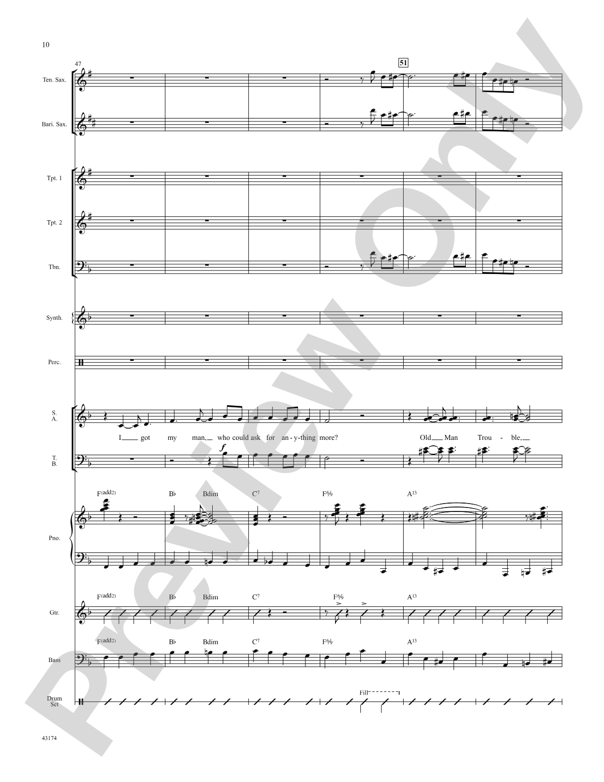 Swing's the Thing: Score: Choral SoundPax
