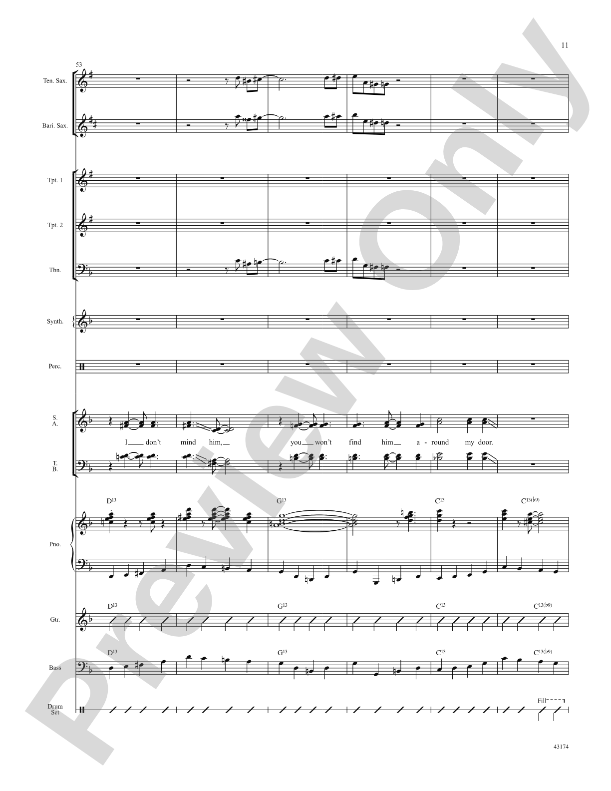 Swing's the Thing: Score: Choral SoundPax