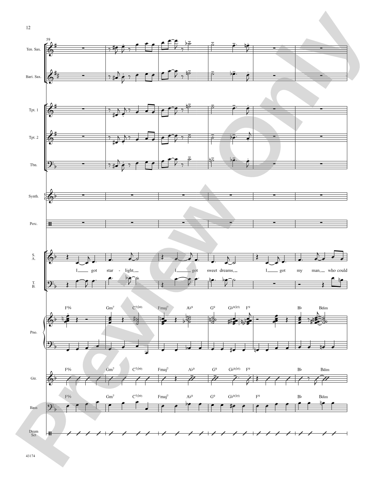 Swing's the Thing: Score: Choral SoundPax