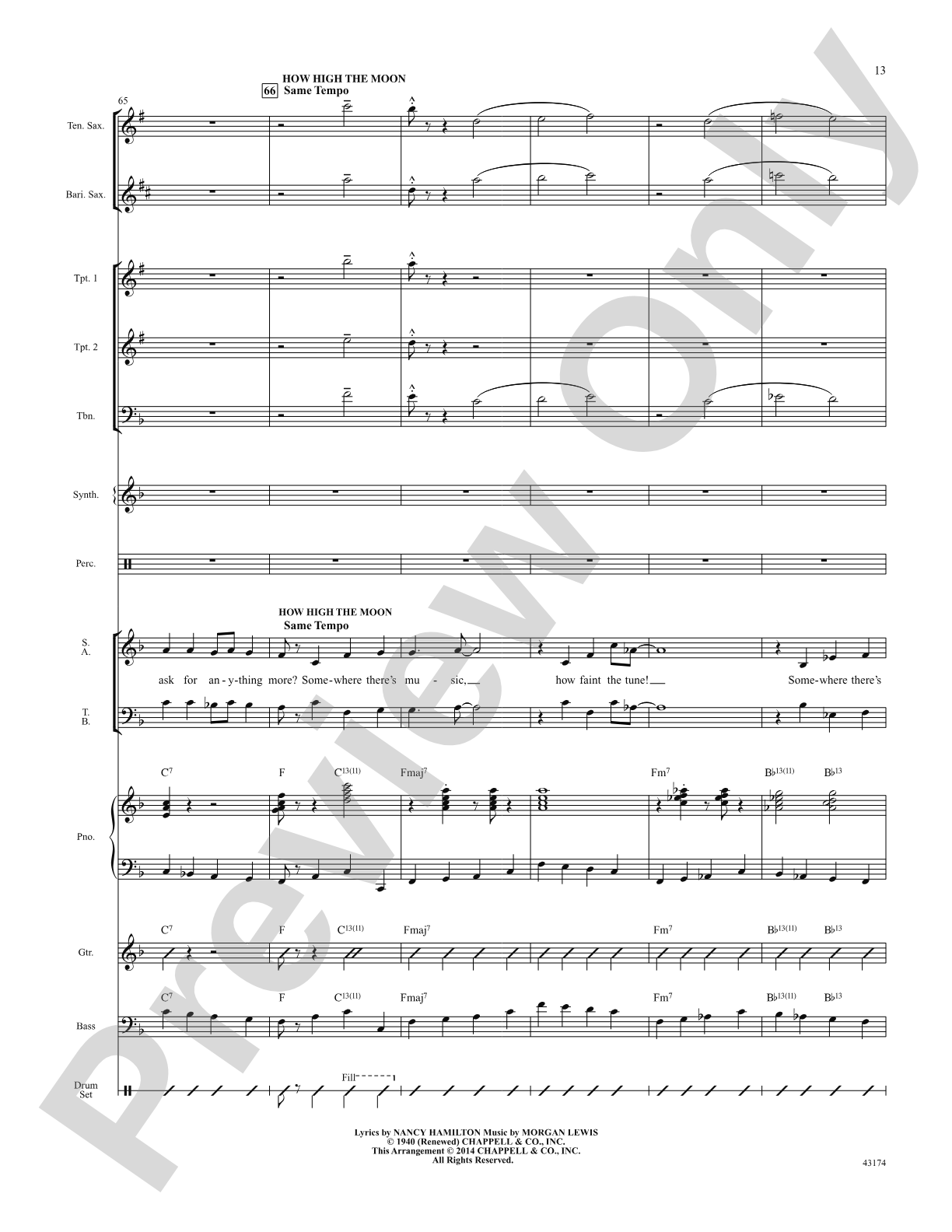 Swing's the Thing: Score: Choral SoundPax