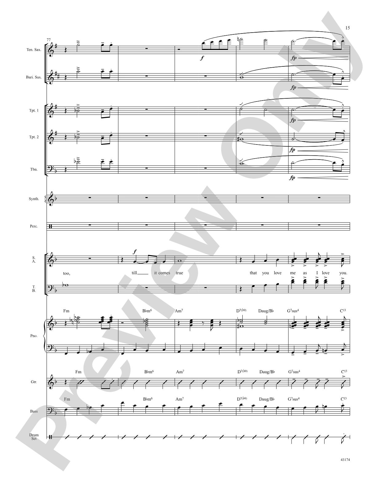 Swing's the Thing: Score: Choral SoundPax