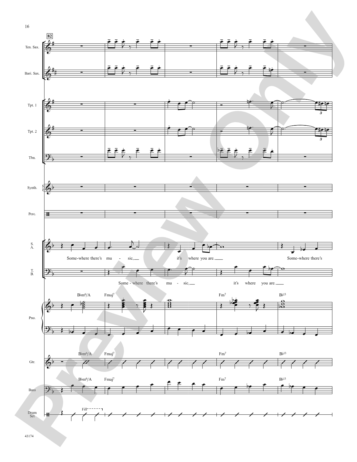 Swing's the Thing: Score: Choral SoundPax