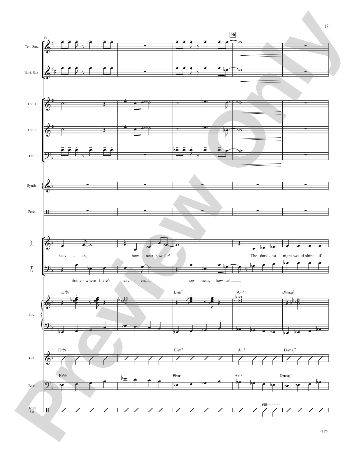 Swing's the Thing: Score: Choral SoundPax