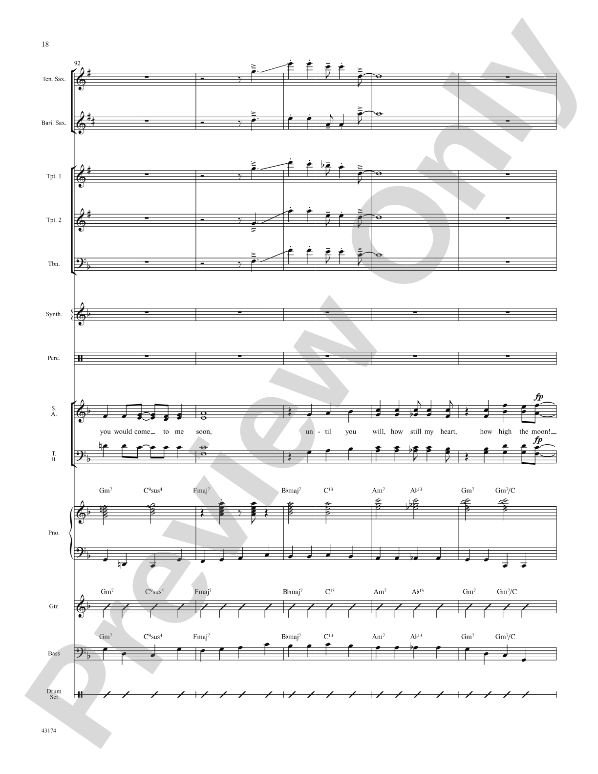 Swing's the Thing: Score: Choral SoundPax