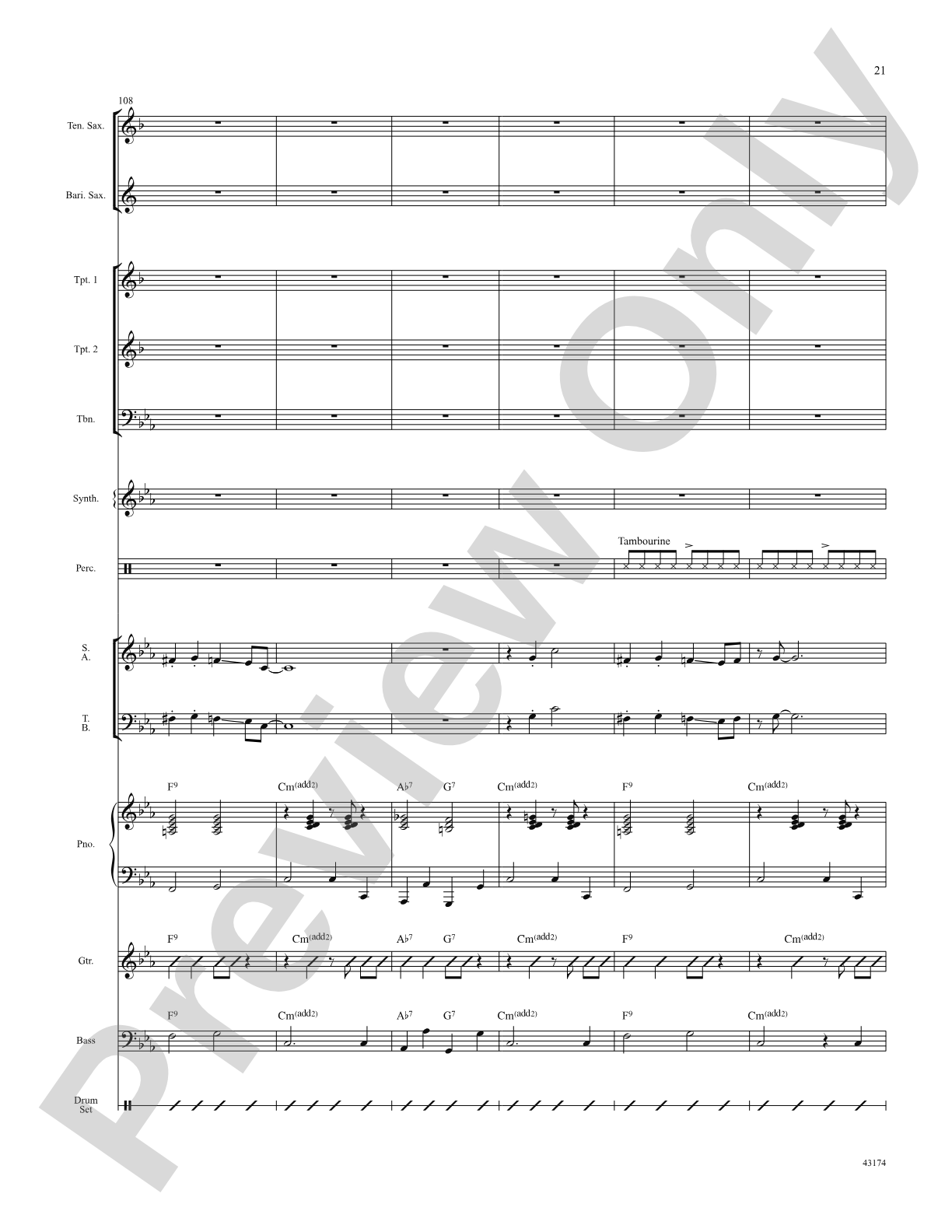 Swing's the Thing: Score: Choral SoundPax