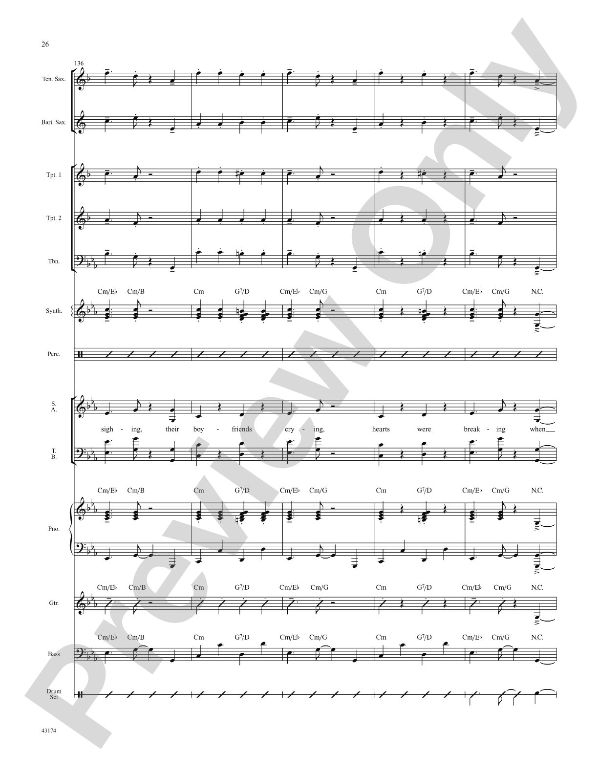 Swing's the Thing: Score: Choral SoundPax