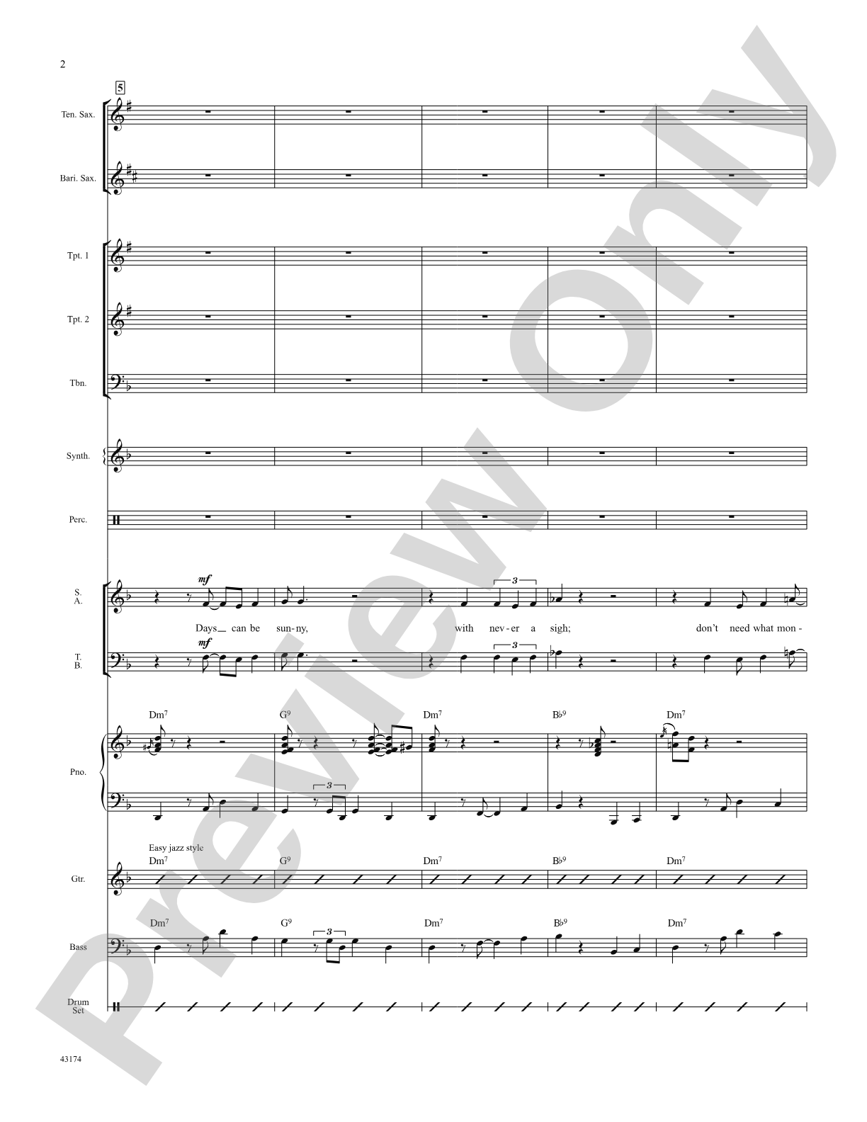 Swing's the Thing: Score: Choral SoundPax