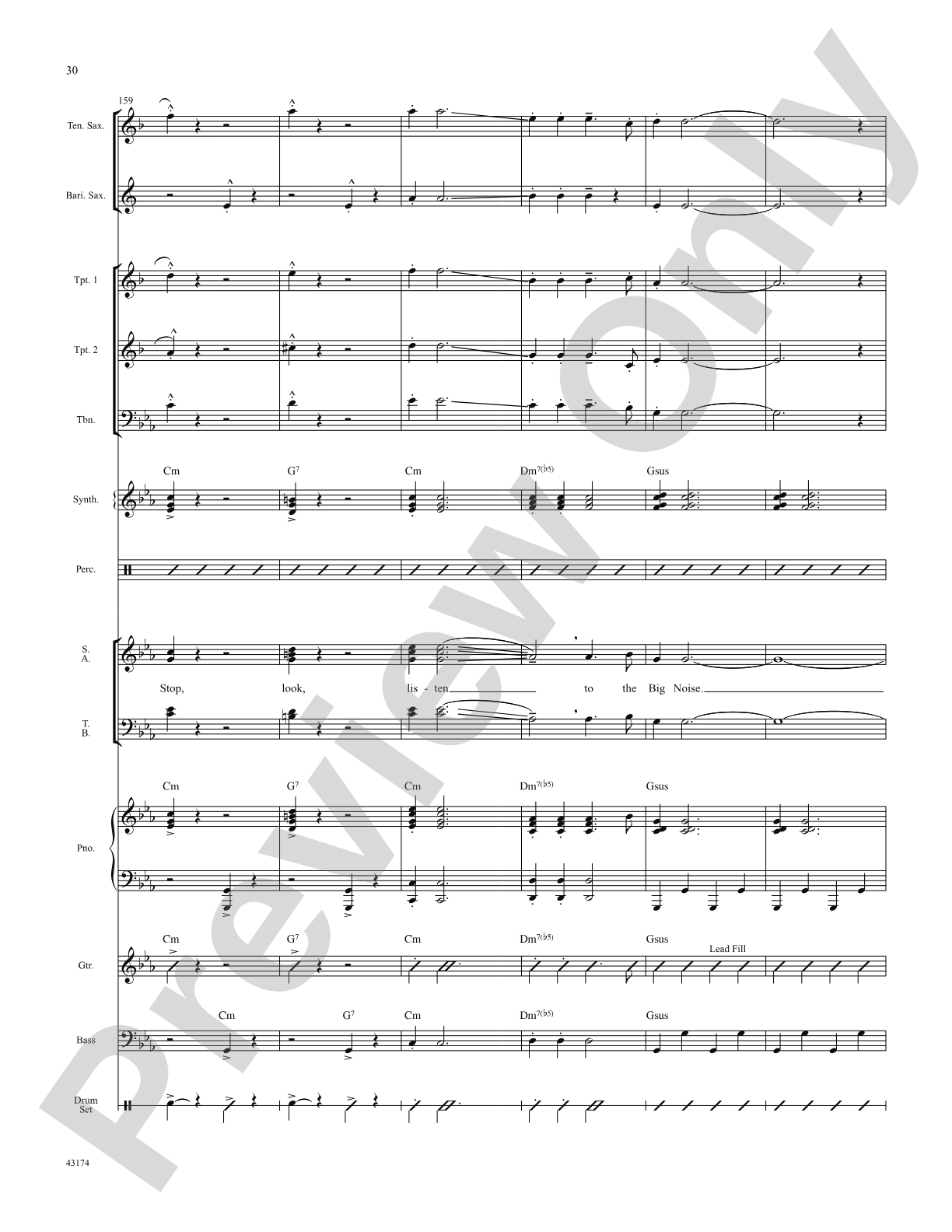 Swing's the Thing: Score: Choral SoundPax