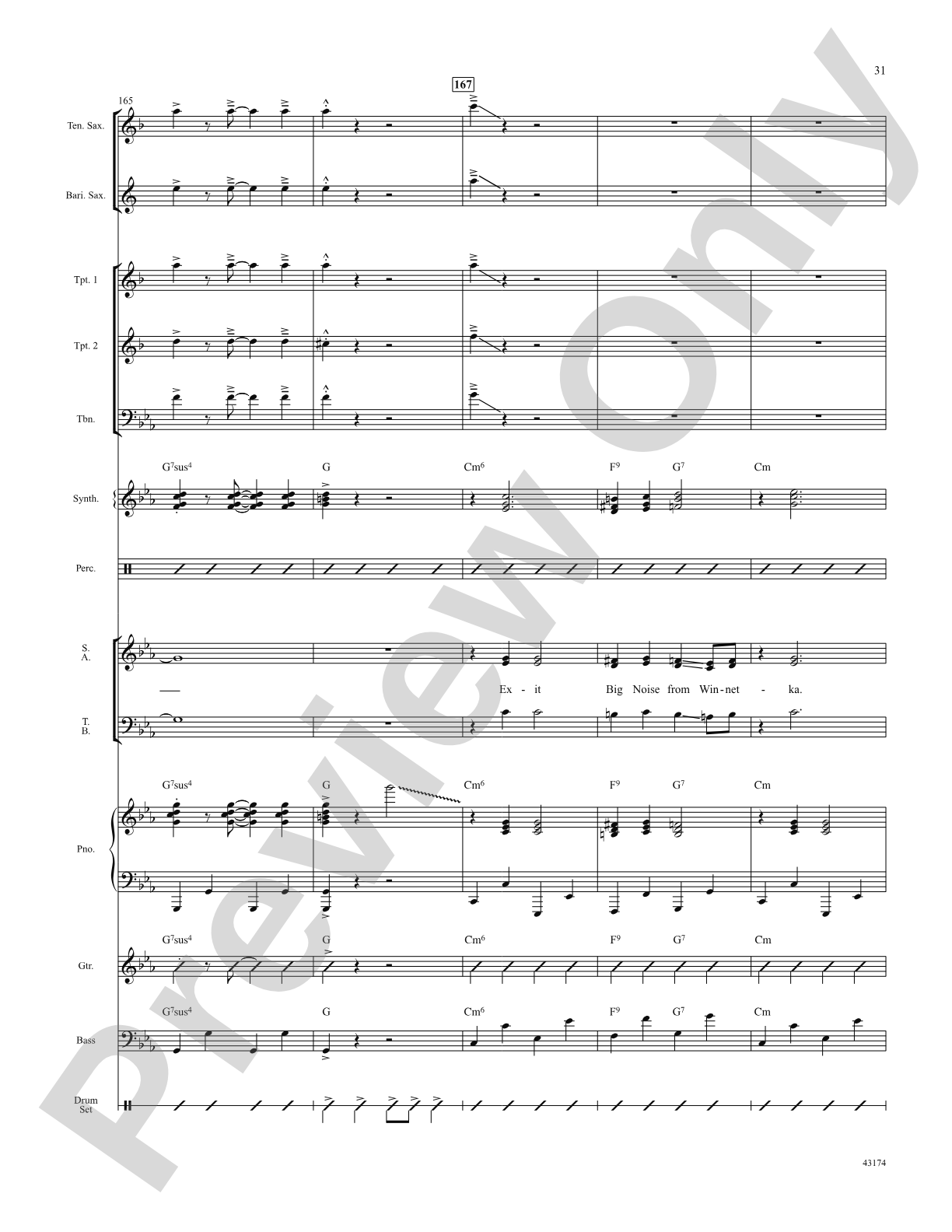 Swing's the Thing: Score: Choral SoundPax