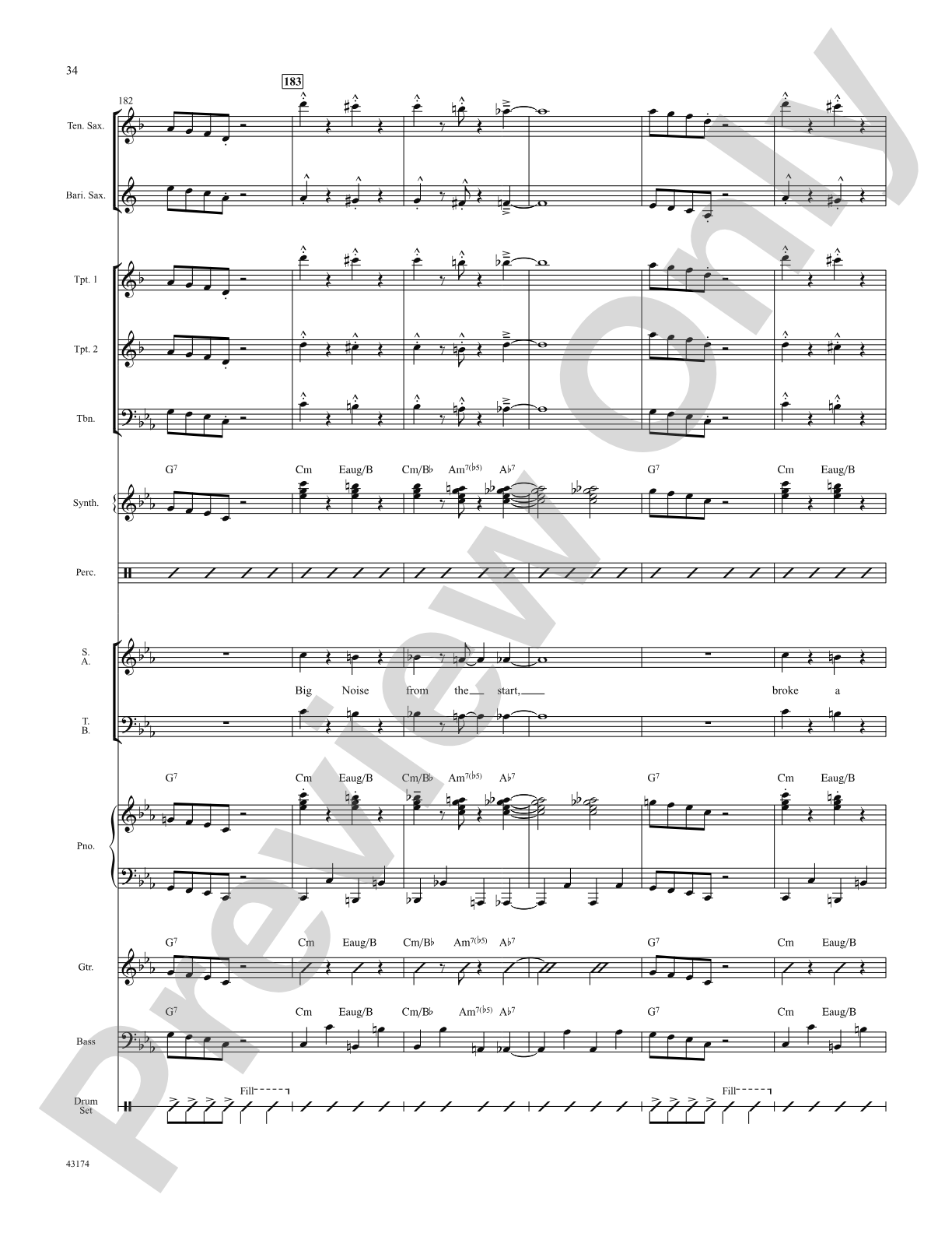 Swing's the Thing: Score: Choral SoundPax