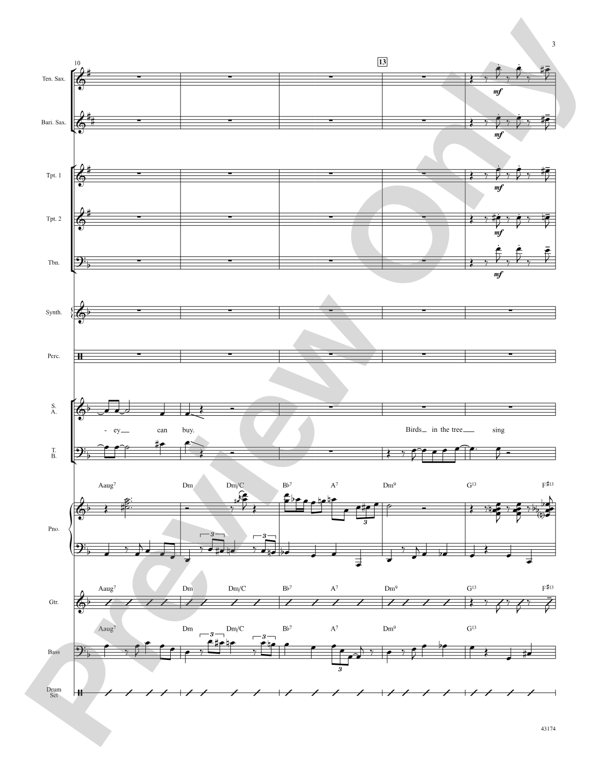 Swing's the Thing: Score: Choral SoundPax