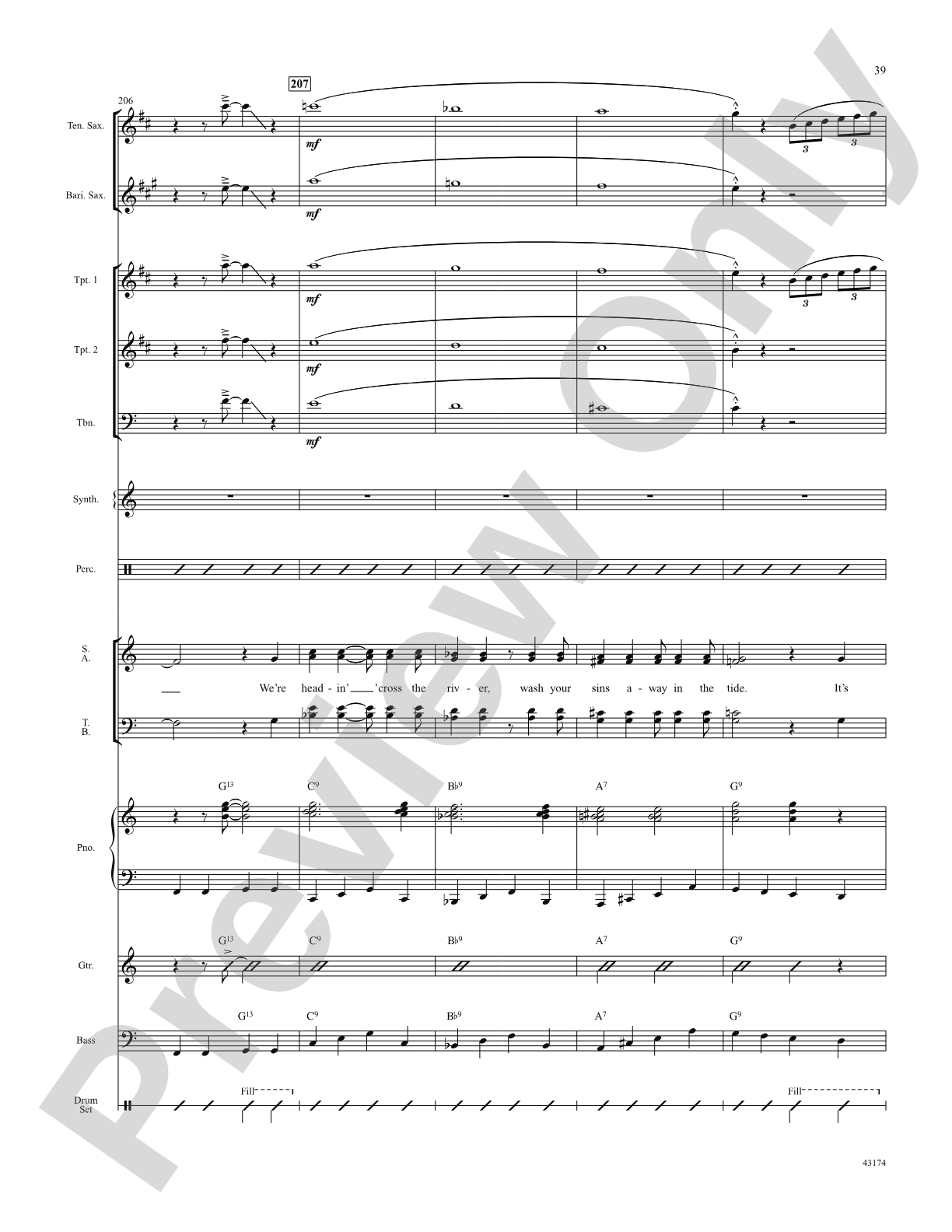 Swing's the Thing: Score: Choral SoundPax