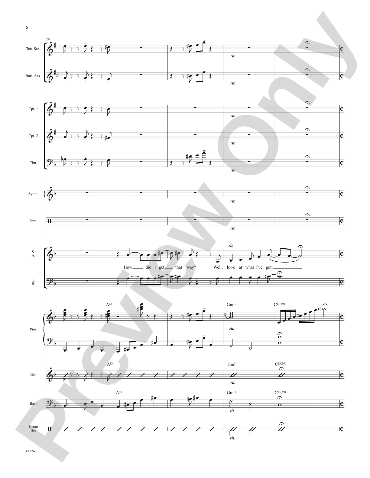 Swing's the Thing: Score: Choral SoundPax