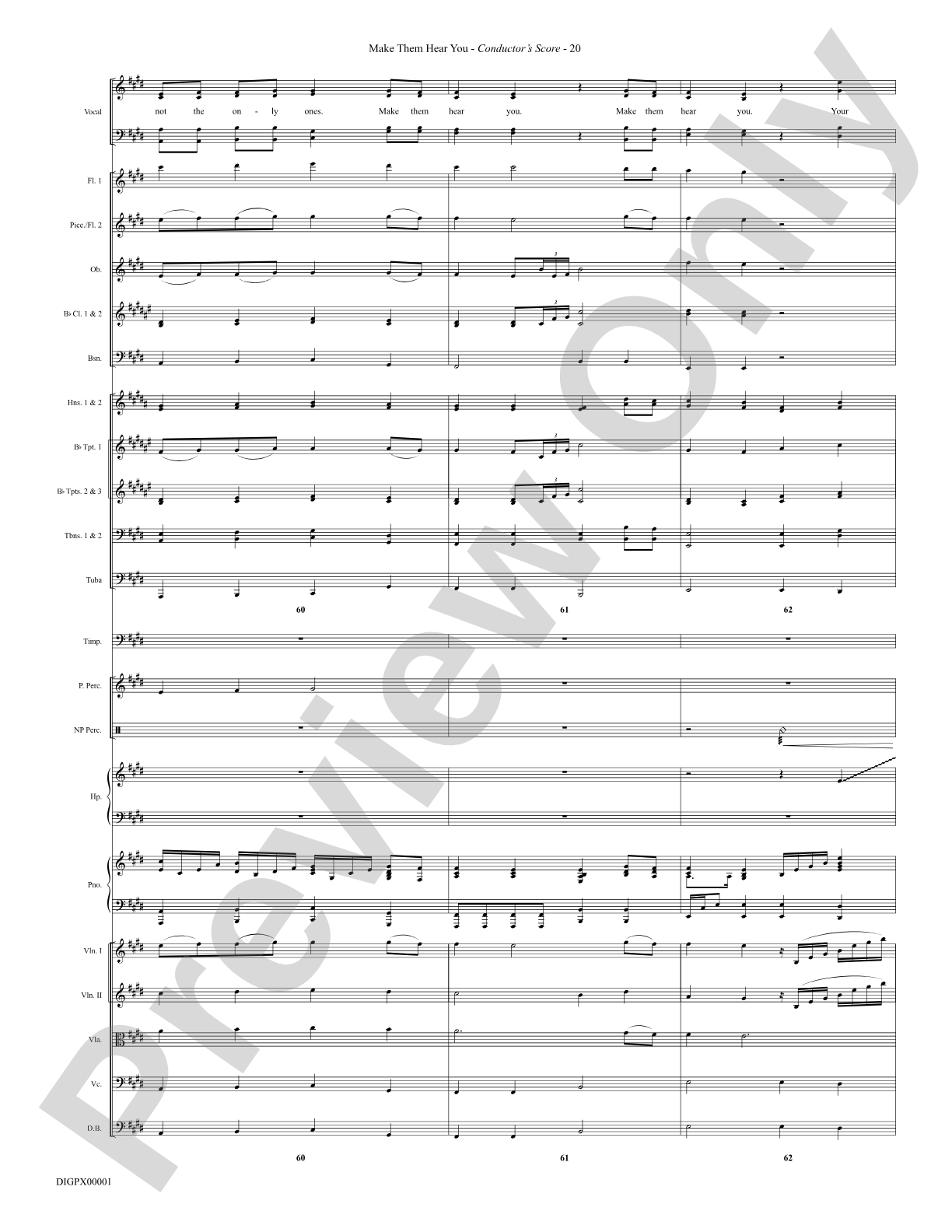 Make Them Hear You: Choral Octavo Digital SoundPax