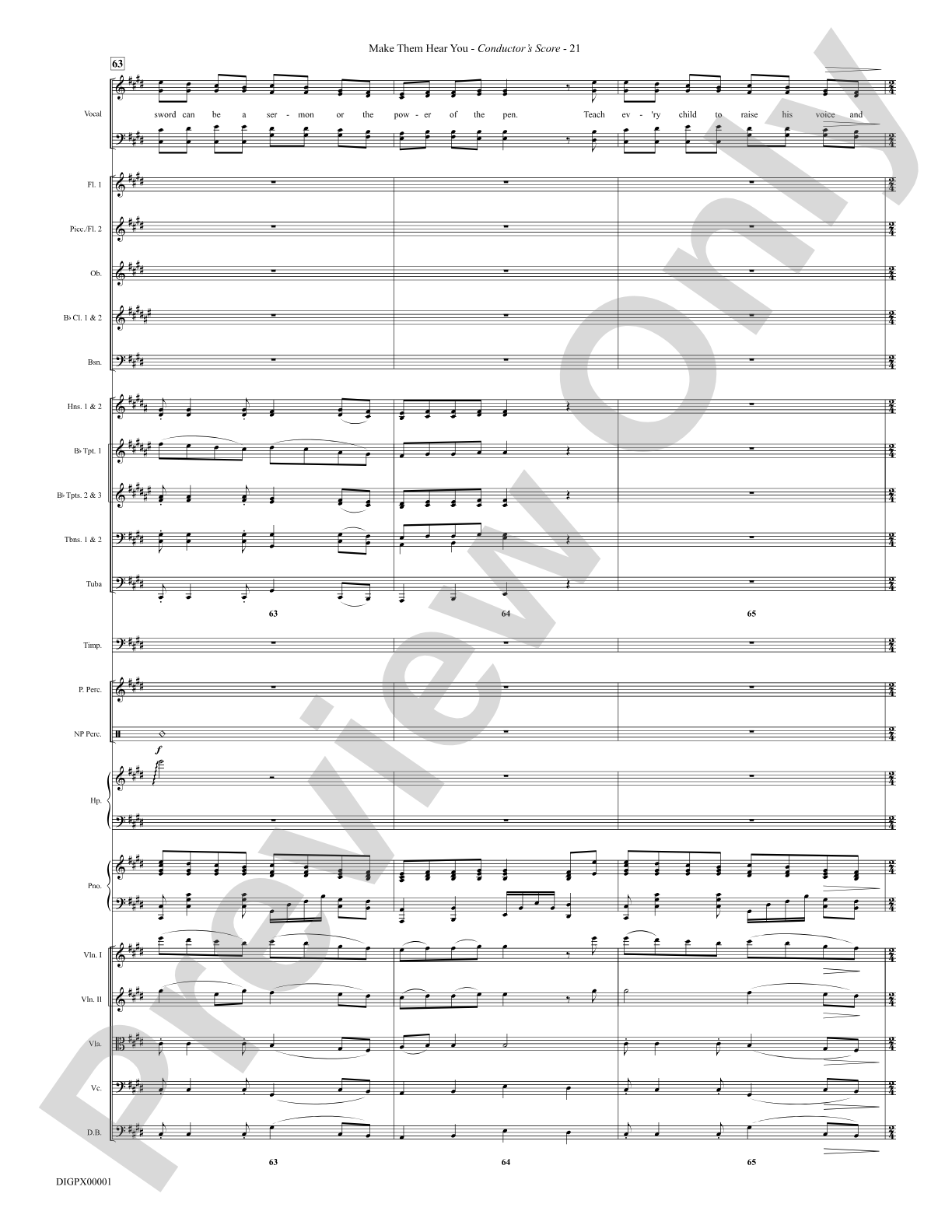 Make Them Hear You: Choral Octavo Digital SoundPax